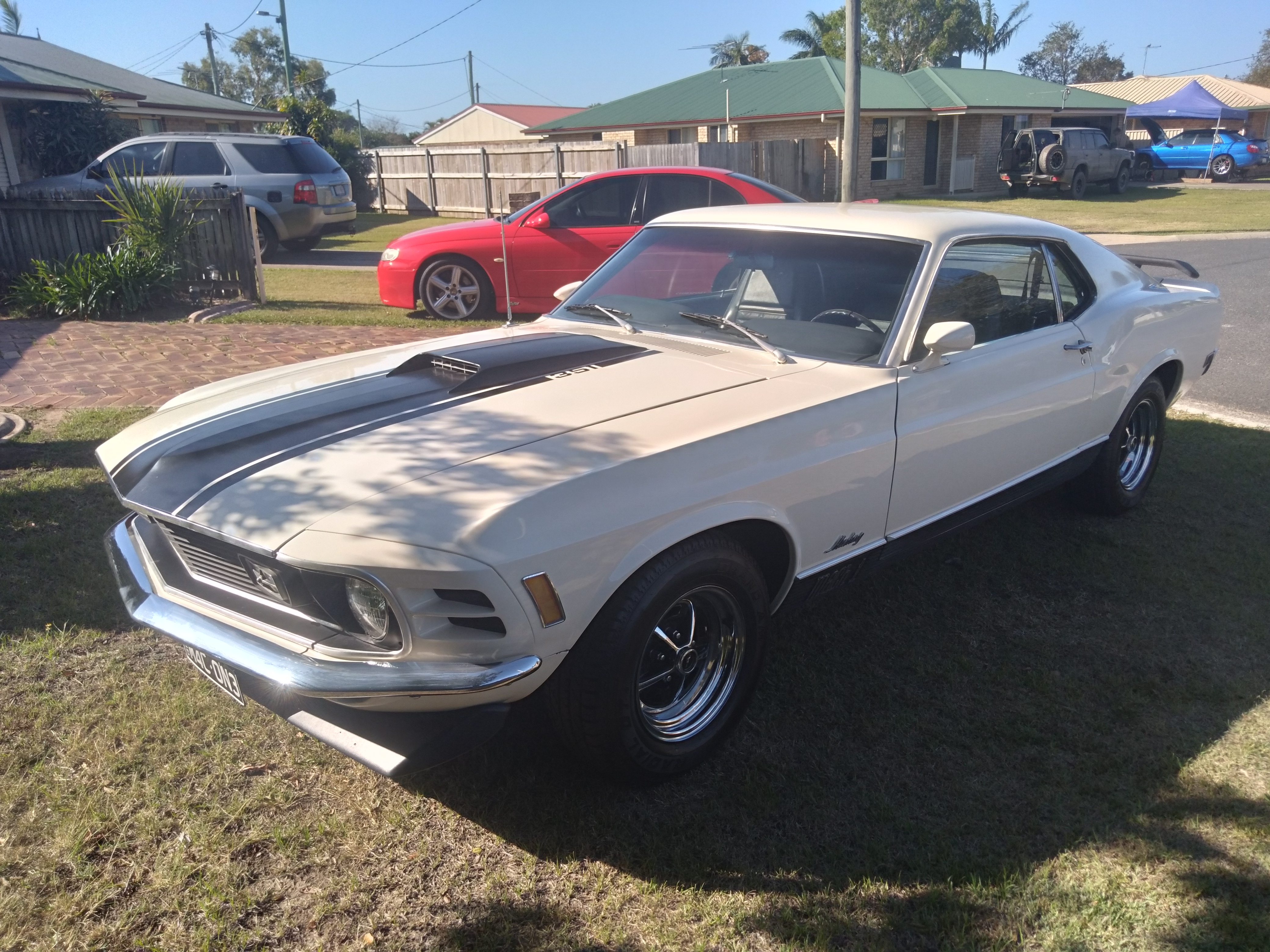 1970 ford mustang mach 1 h code automatic fastback