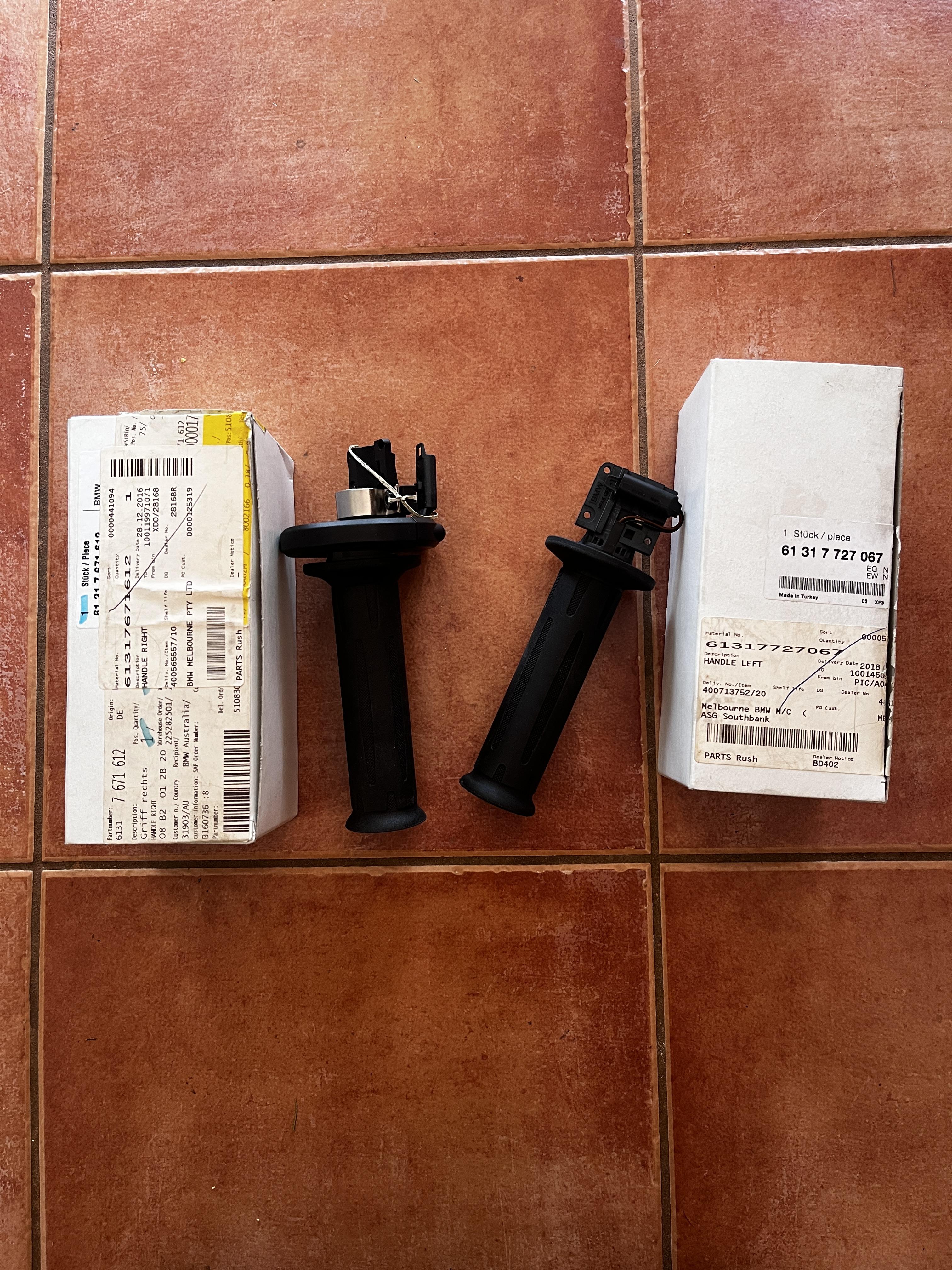 bmw r1200r factory heated hand grips 2009 model 