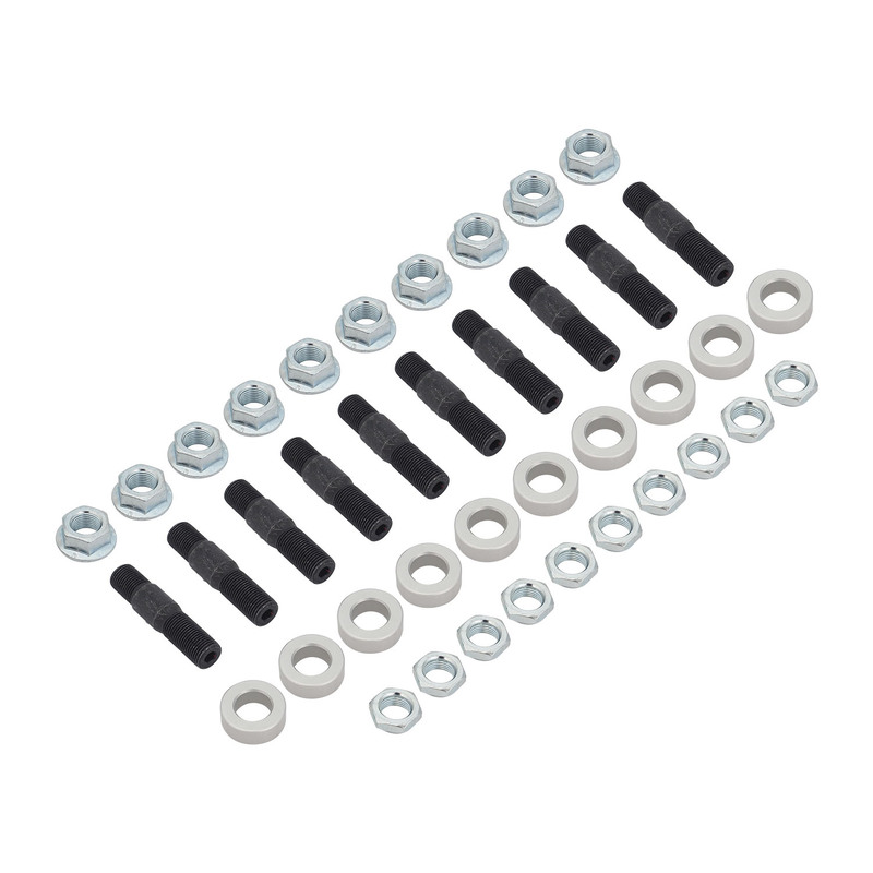 rts axle stud kit, screw-in, 5/8-18 in. rh, .875 shank, .437 washers, nuts, kit