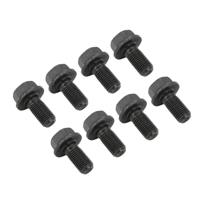 rts oe bolts differential m75, m76, m78, genuine spicer, crown wheel, ring & pinion gear, flanged high tensile bolt, 7/16 in x 20 lh thread, set of 8