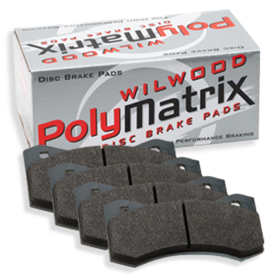 wilwood brake pad, 7812, polymatrix q, .49 in. thick, 700 to 800 f, medium friction, set