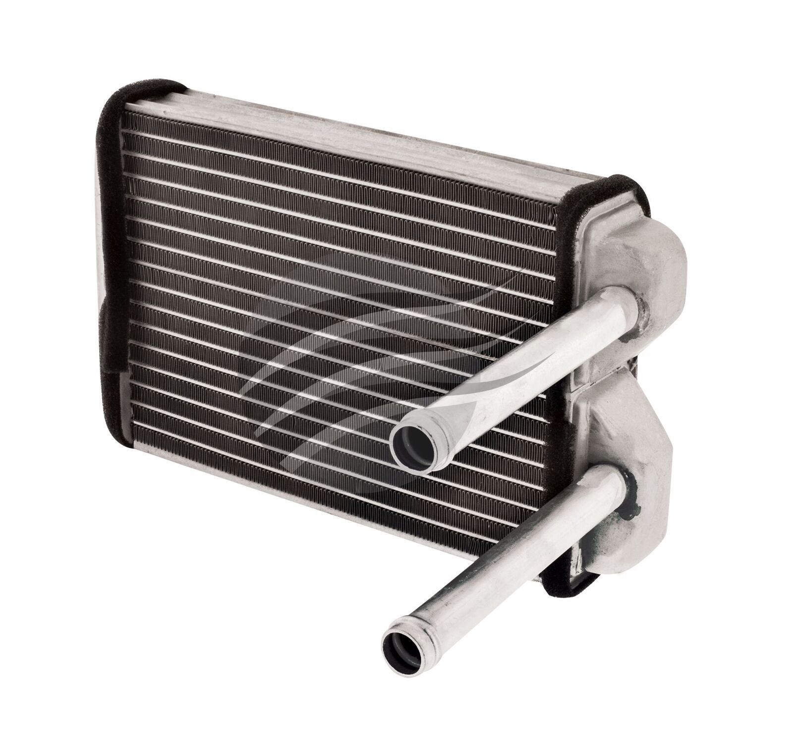 jayrad heater core, for holden hq hj non a c 6cyl & v9, 1 x 16mm & 1 x 19mm pipe - aluminium construction, kit