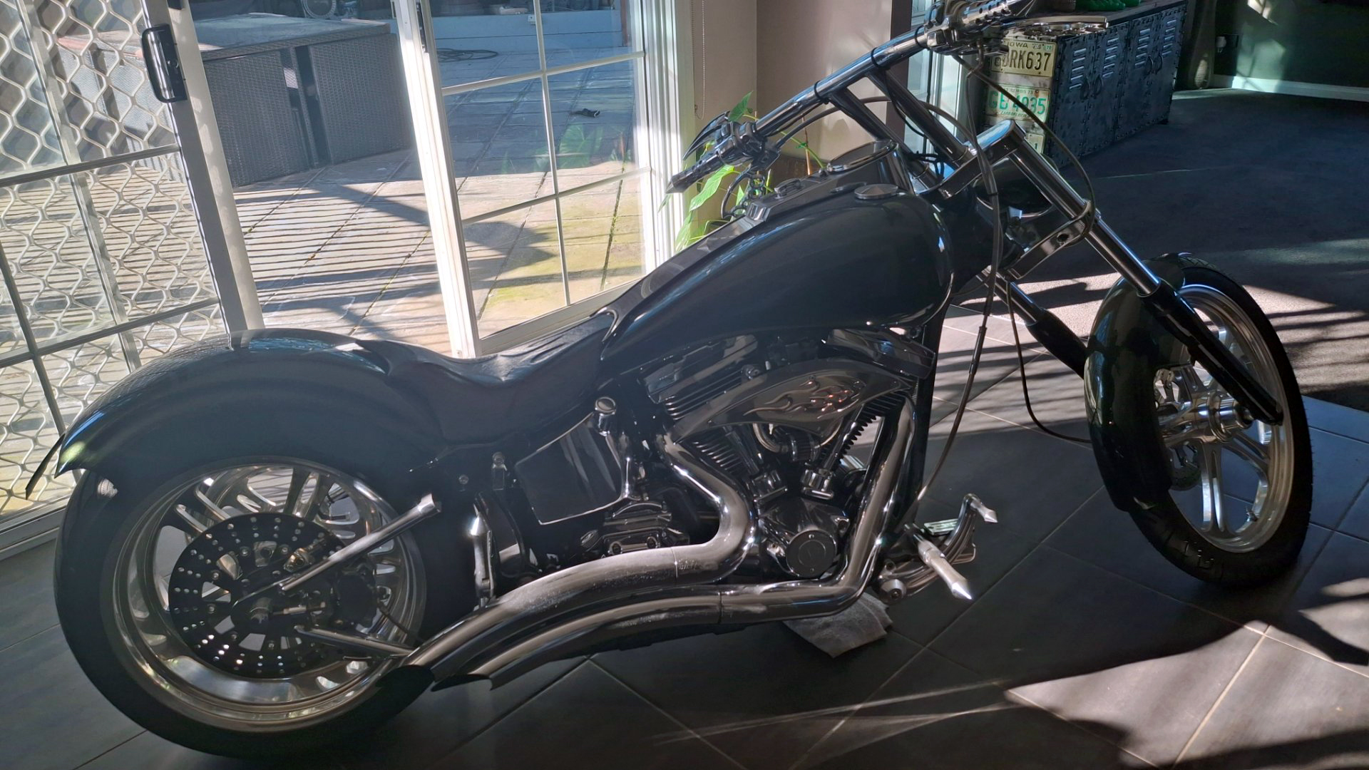 2003 harley-davidson fxst custom softail cruiser