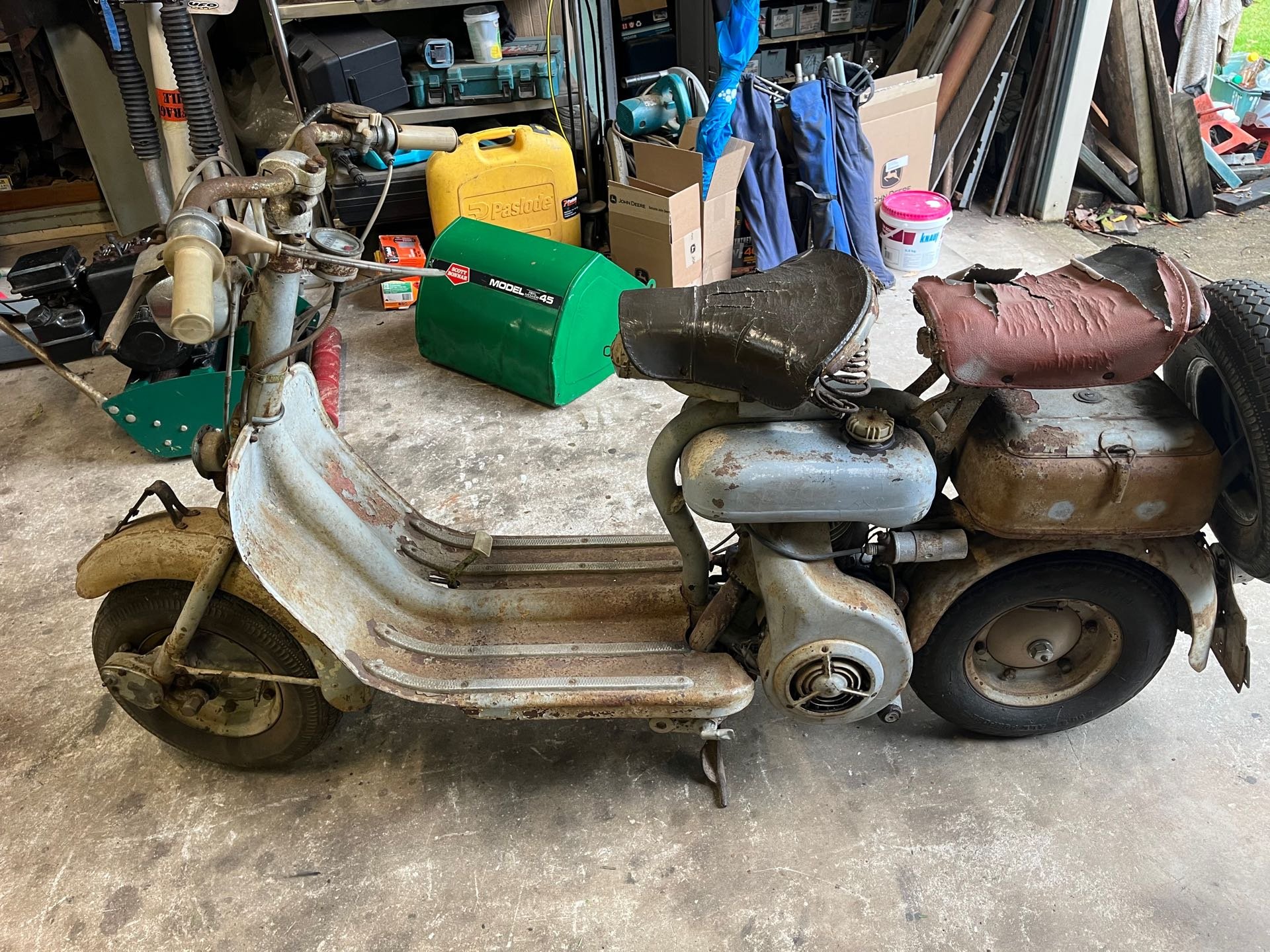 1956 lambretta 150cc scooter