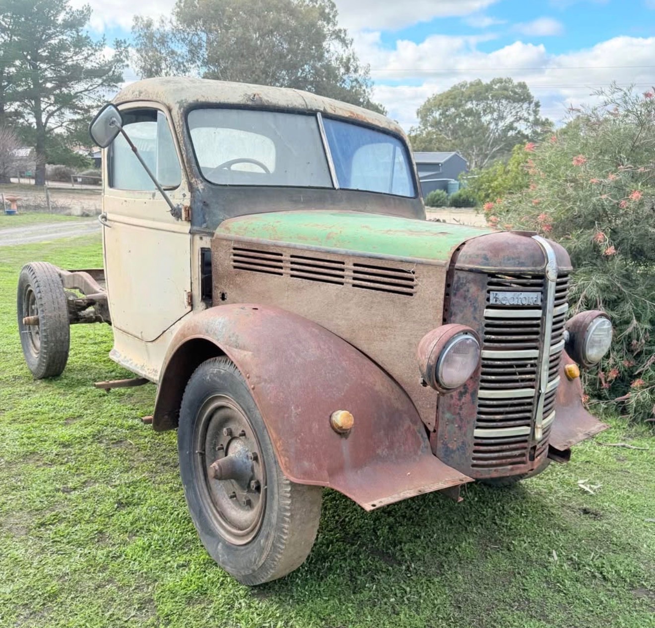 1940 bedford k model swb cab chassis project