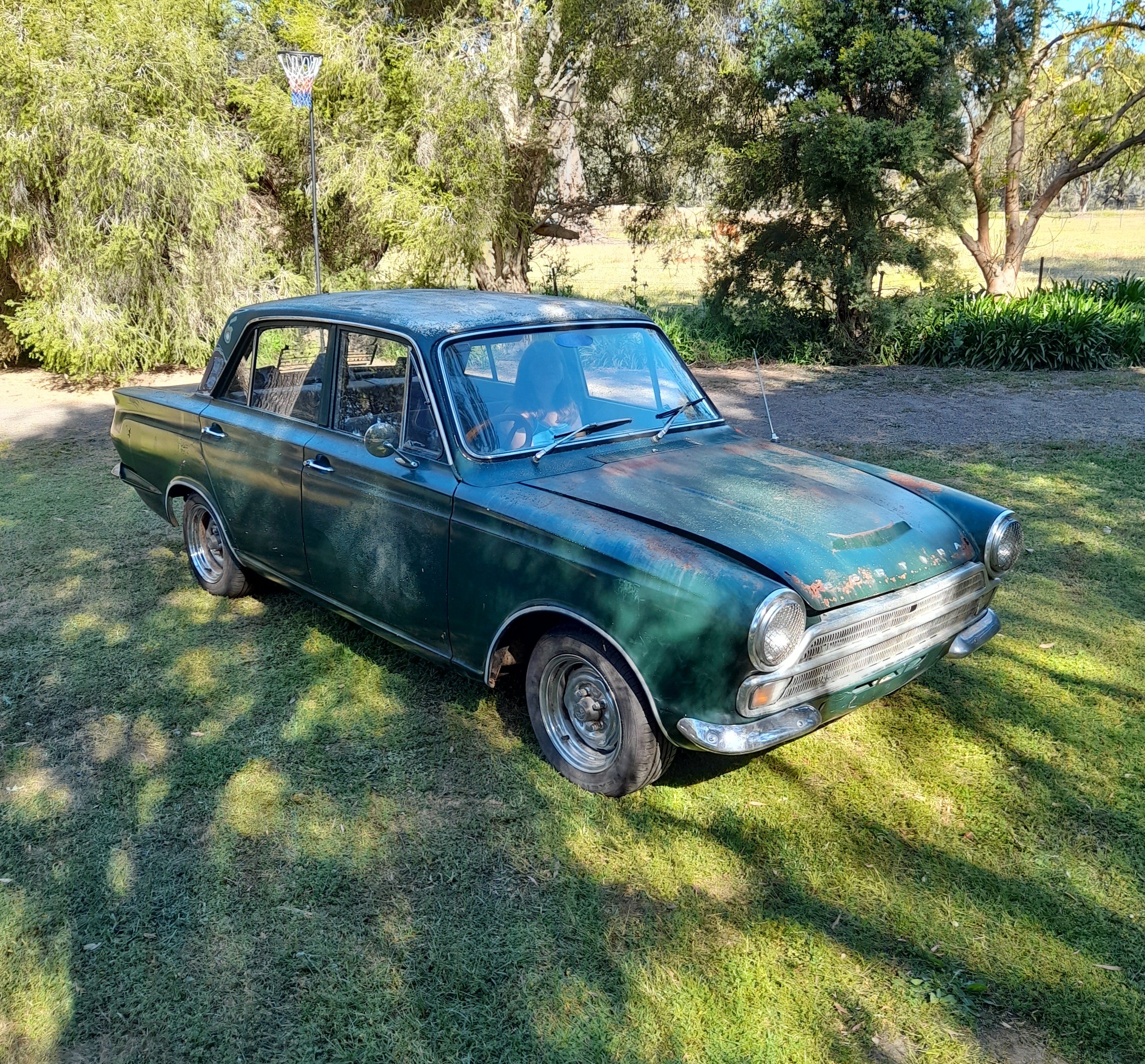 1965 ford cortina mki 4 sp manual 4d sedan