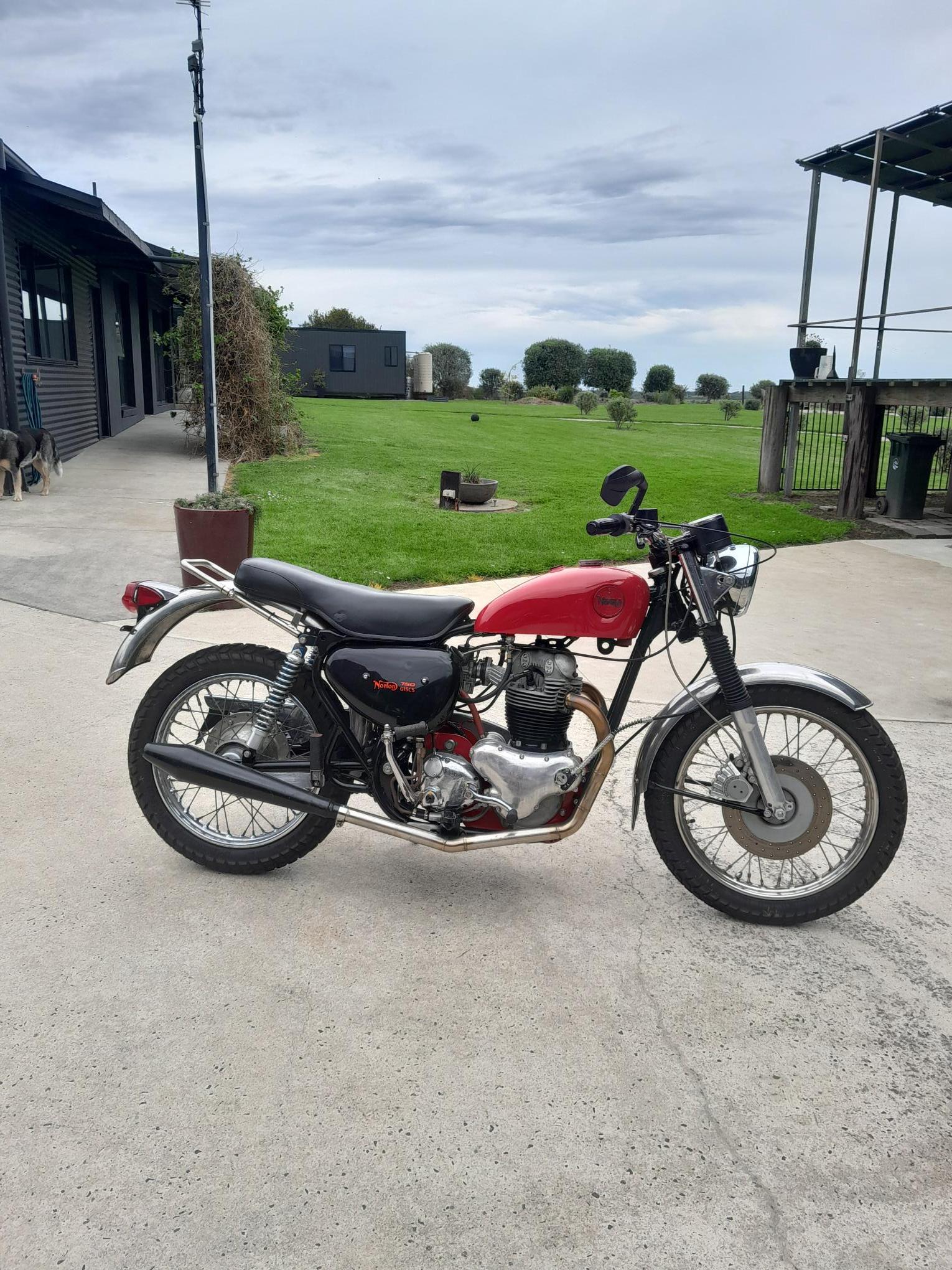 1965 norton g15cs 750cc road