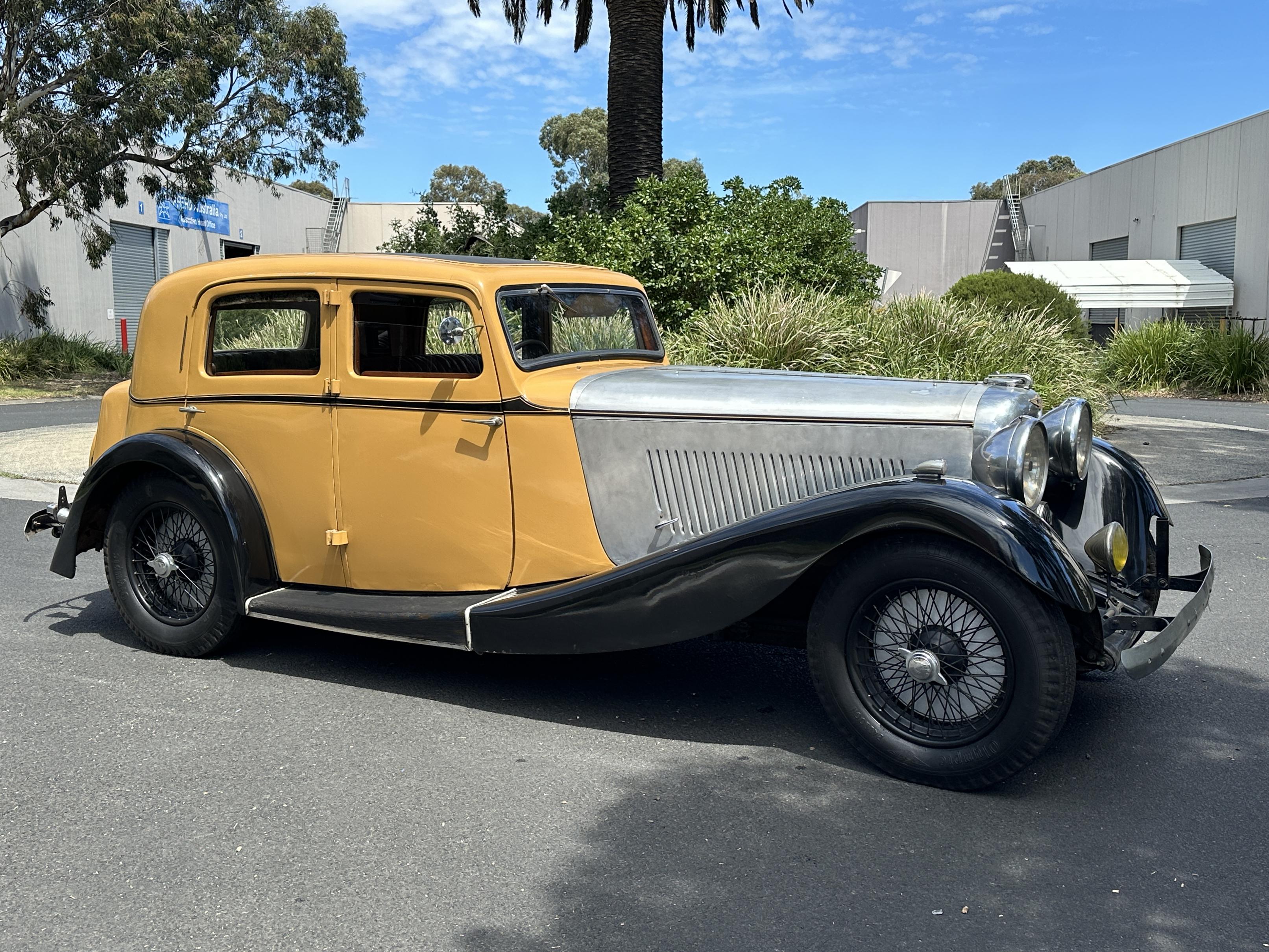 1935 lagonda m45 manual sports saloon