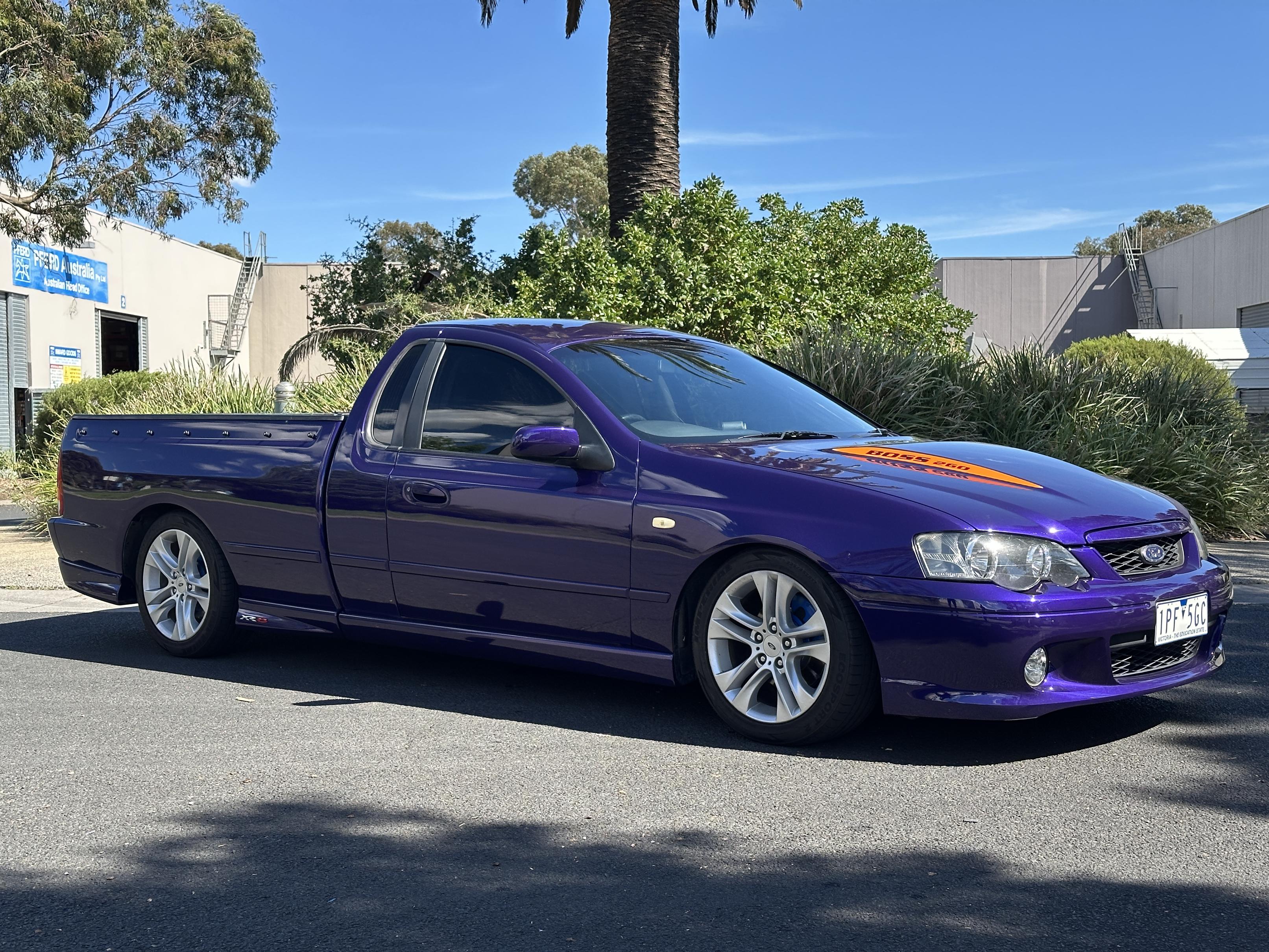 2005 ford falcon ba mkii xr8 manual utility