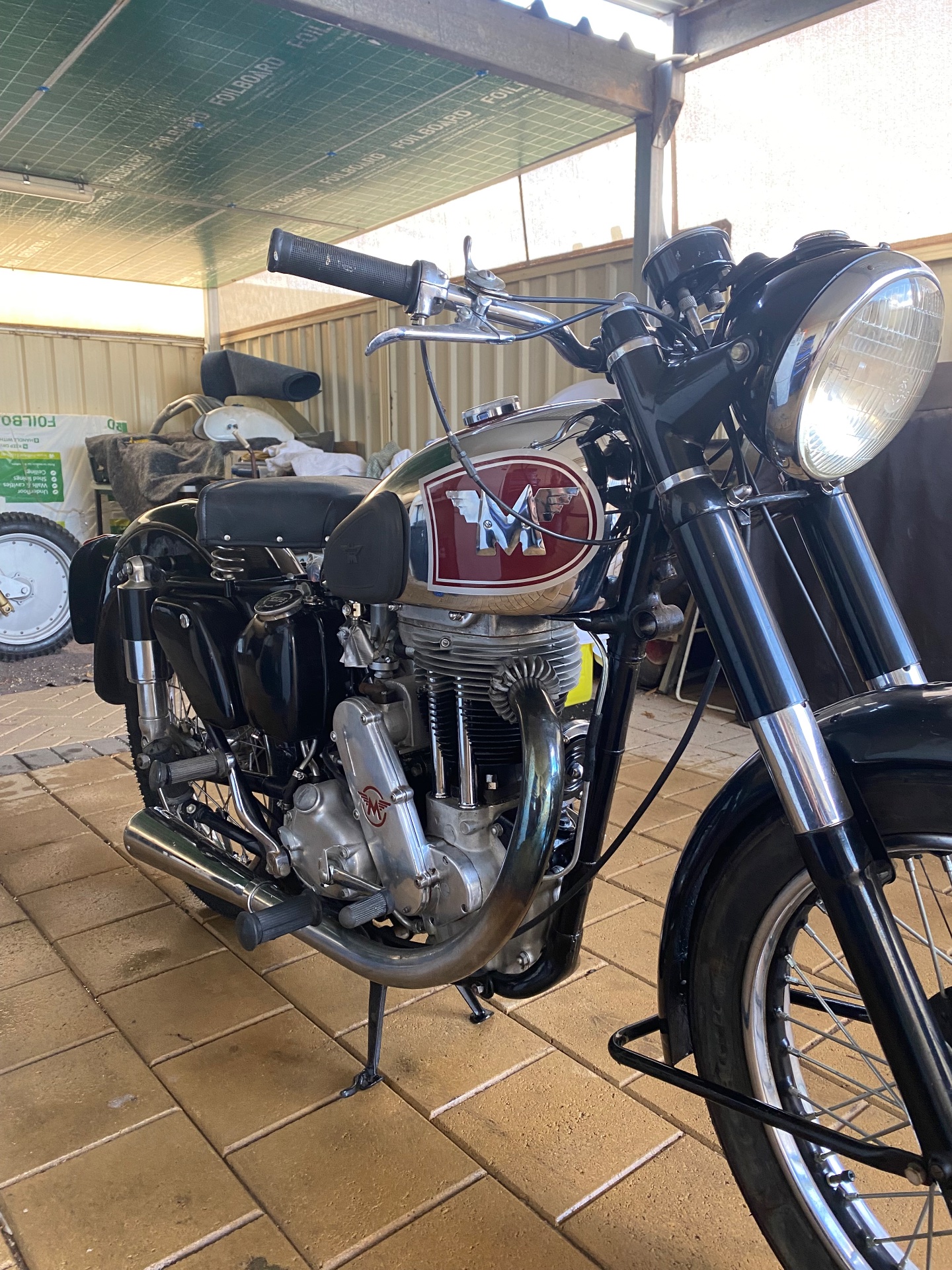 1951 matchless g80 500 solo road 