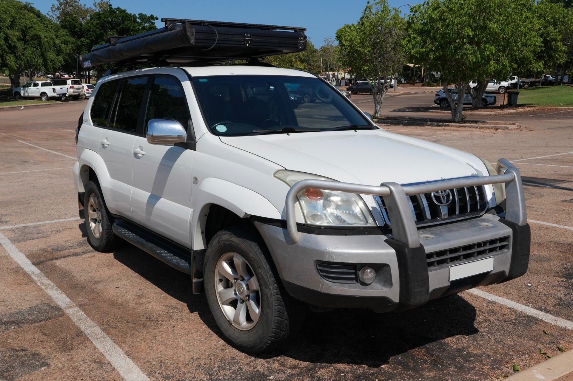 2004 toyota landcruiser grj120r prado vx (4x4) 5 sp automatic 4d wagon