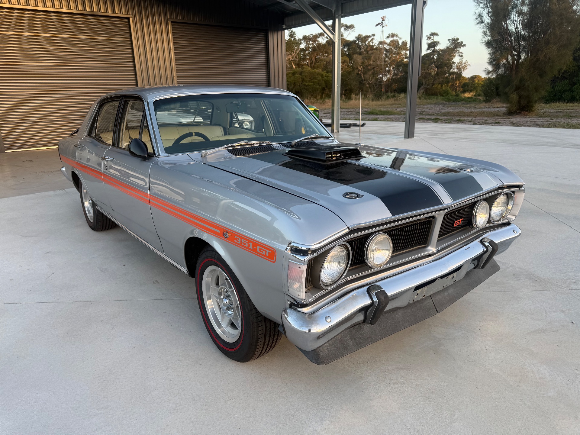 1970 ford falcon xy gt replica automatic 4d sedan