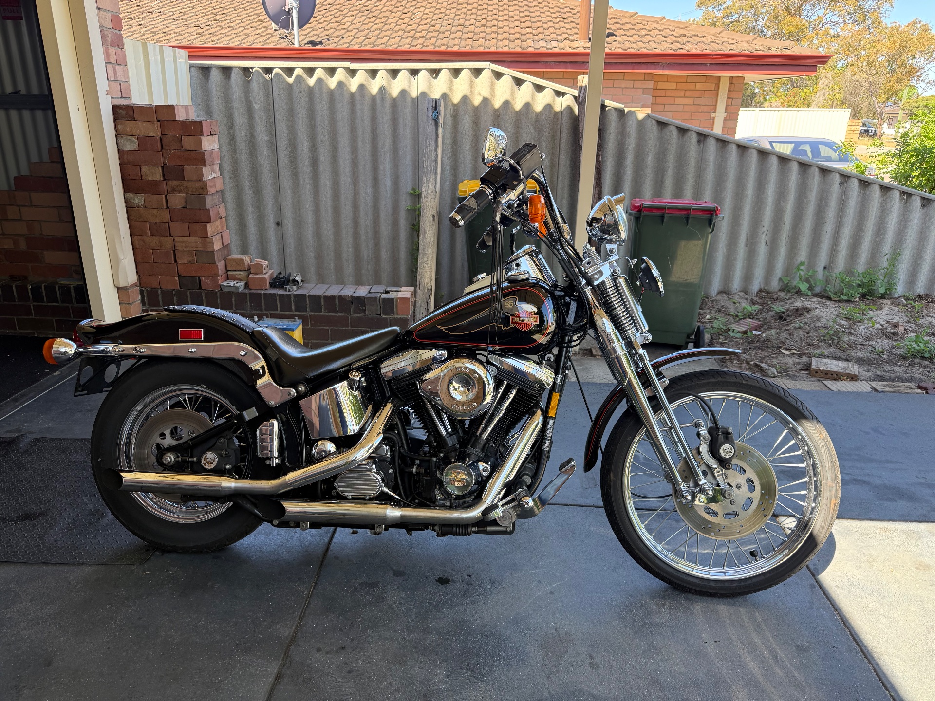 1988 harley-davidson anniversary springer cruiser