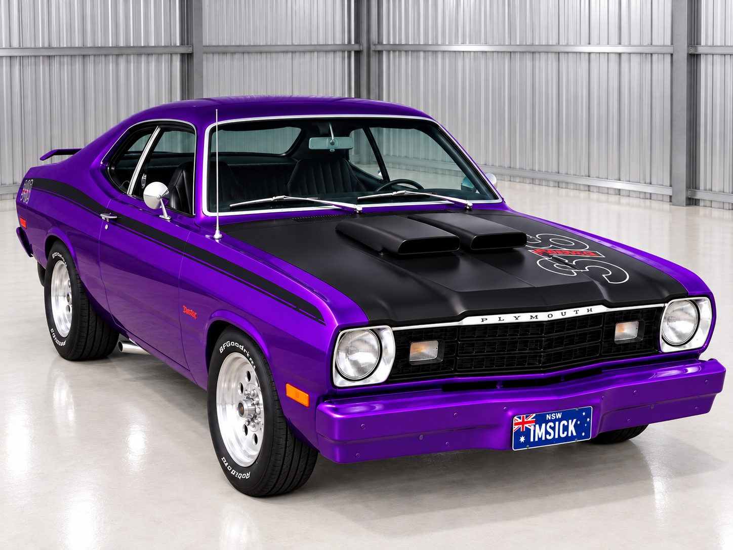 1973 plymouth duster twister hardtop coupe 