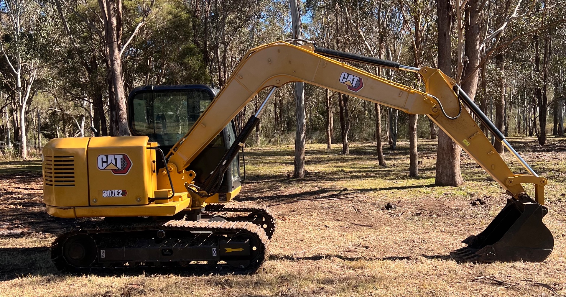 2020 caterpillar 307e2 excavator 