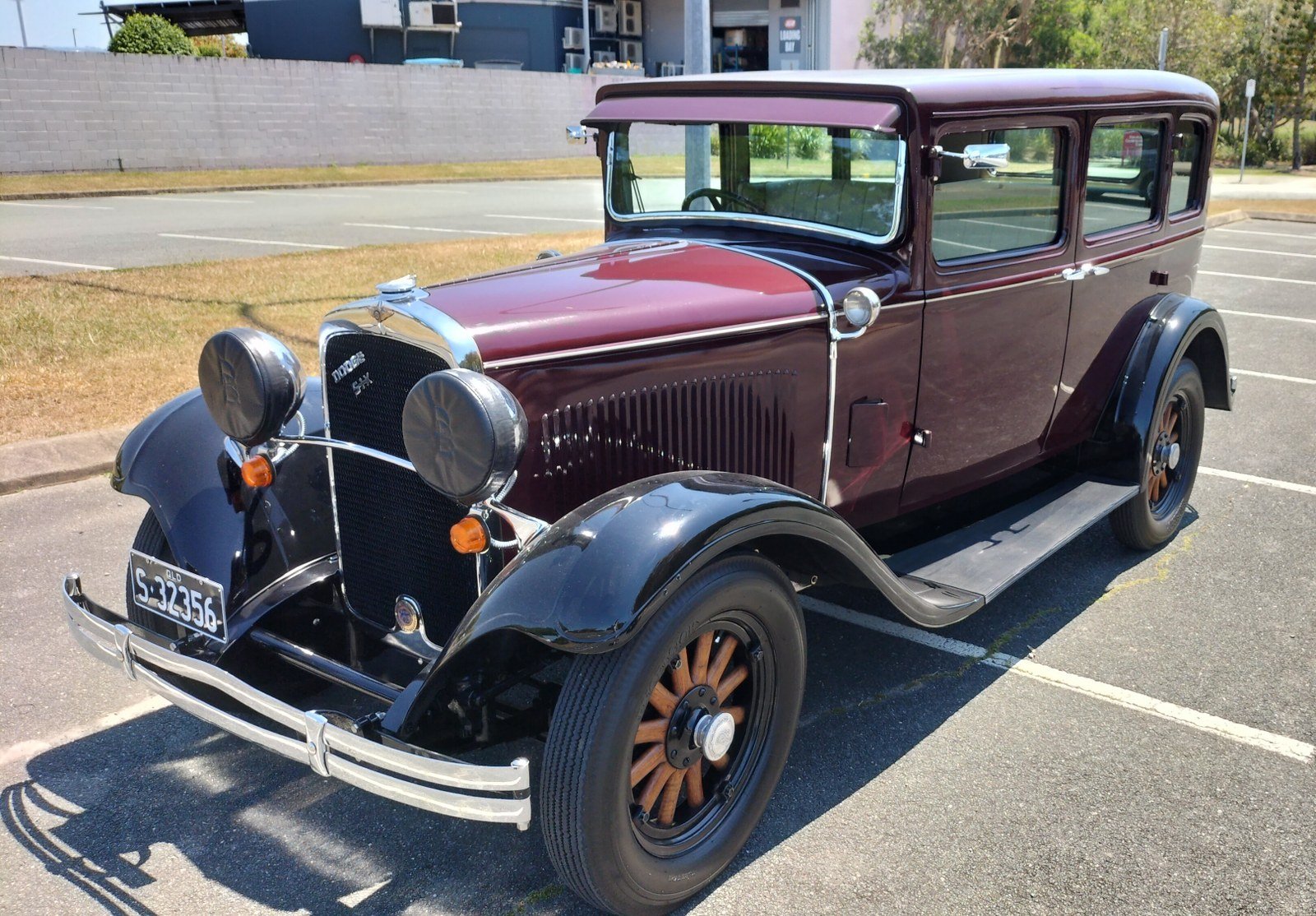 1929 dodge da six 3 sp manual sedan 
