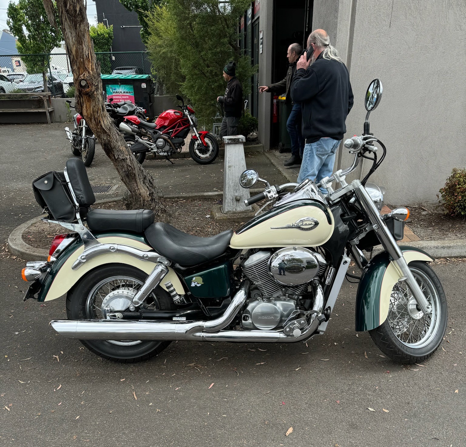 1998 honda shadow ace vt750 750cc cruiser 