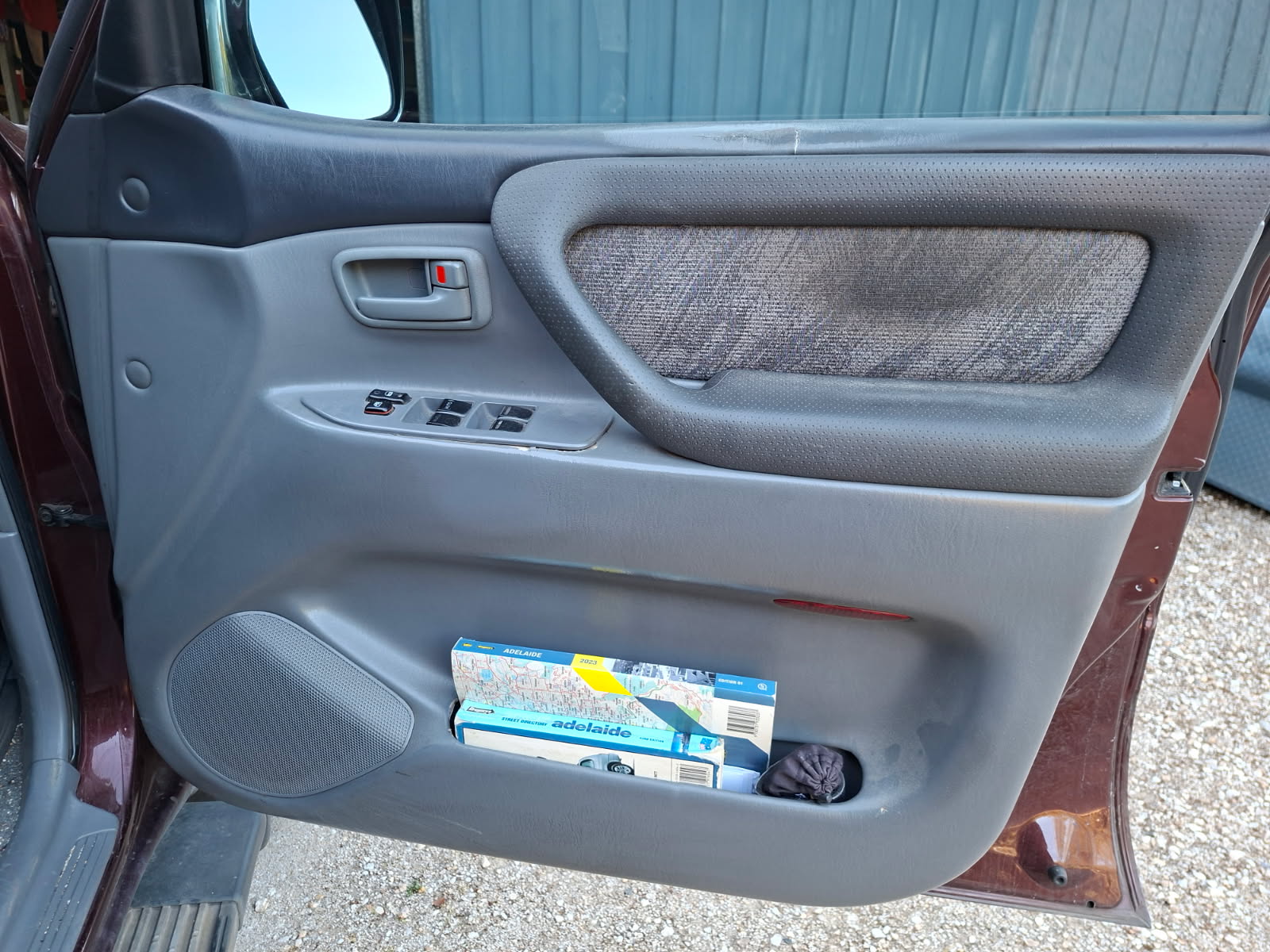 driver's side front door card