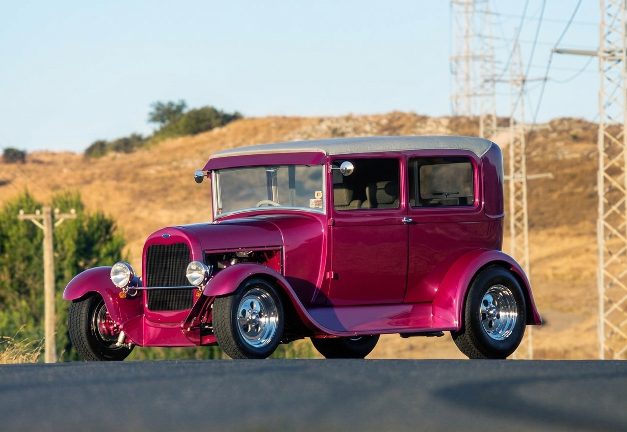 1929 ford model a tudor