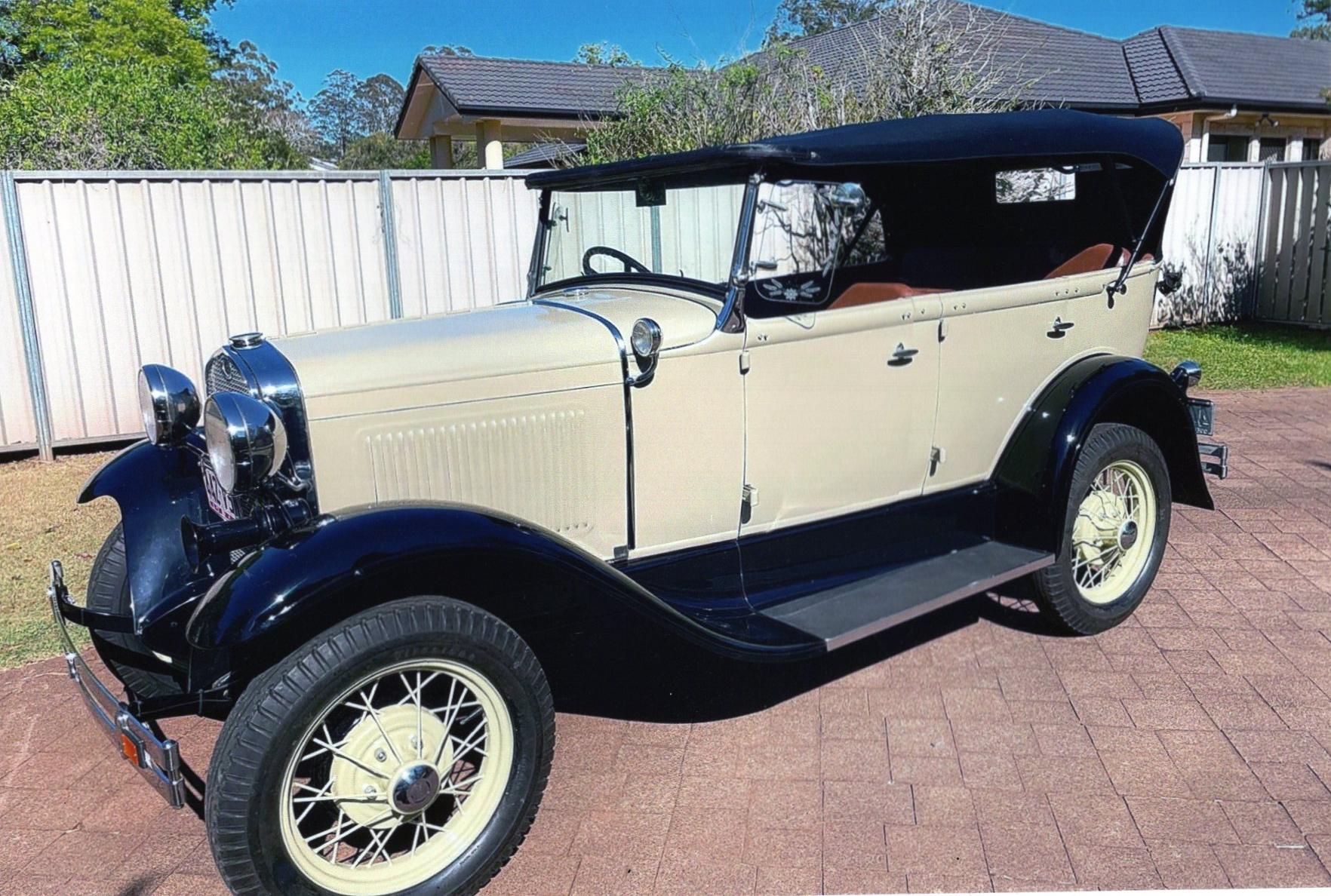 1930 ford model a sports phaeton