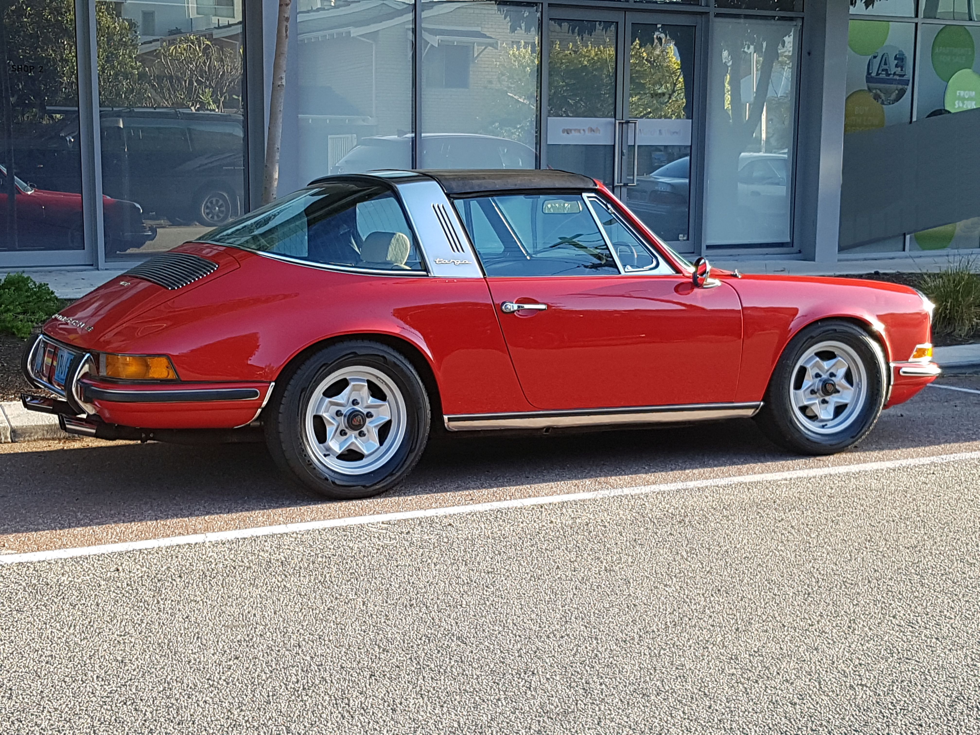 1970 porsche 911t targa 2.2 manual coupe