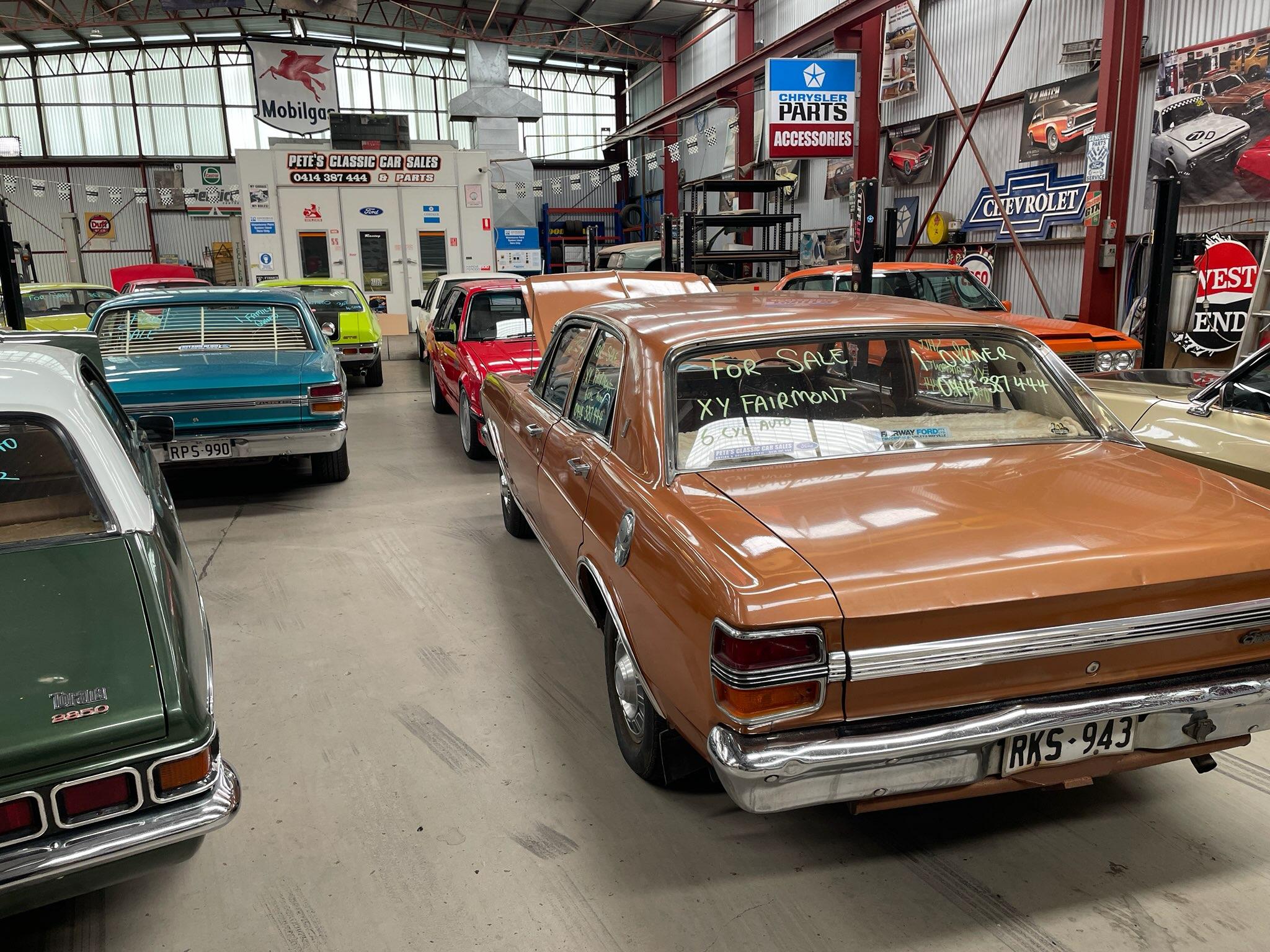 1971 ford fairmont xy automatic 4d sedan