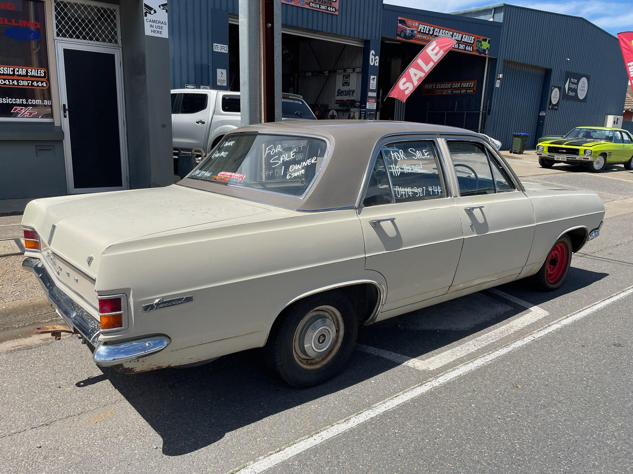 1965 holden special hd manual 4d sedan