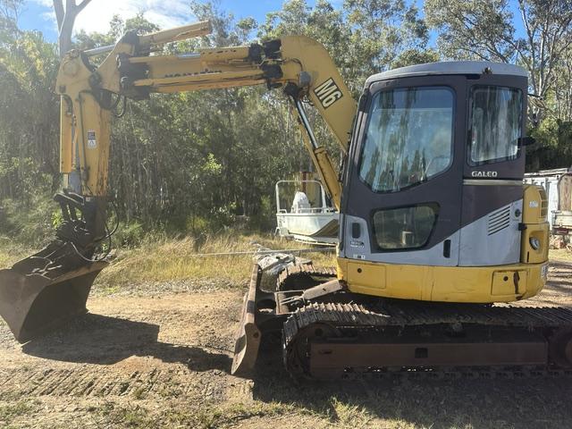 komatsu pc78uu-6 8 ton excavator