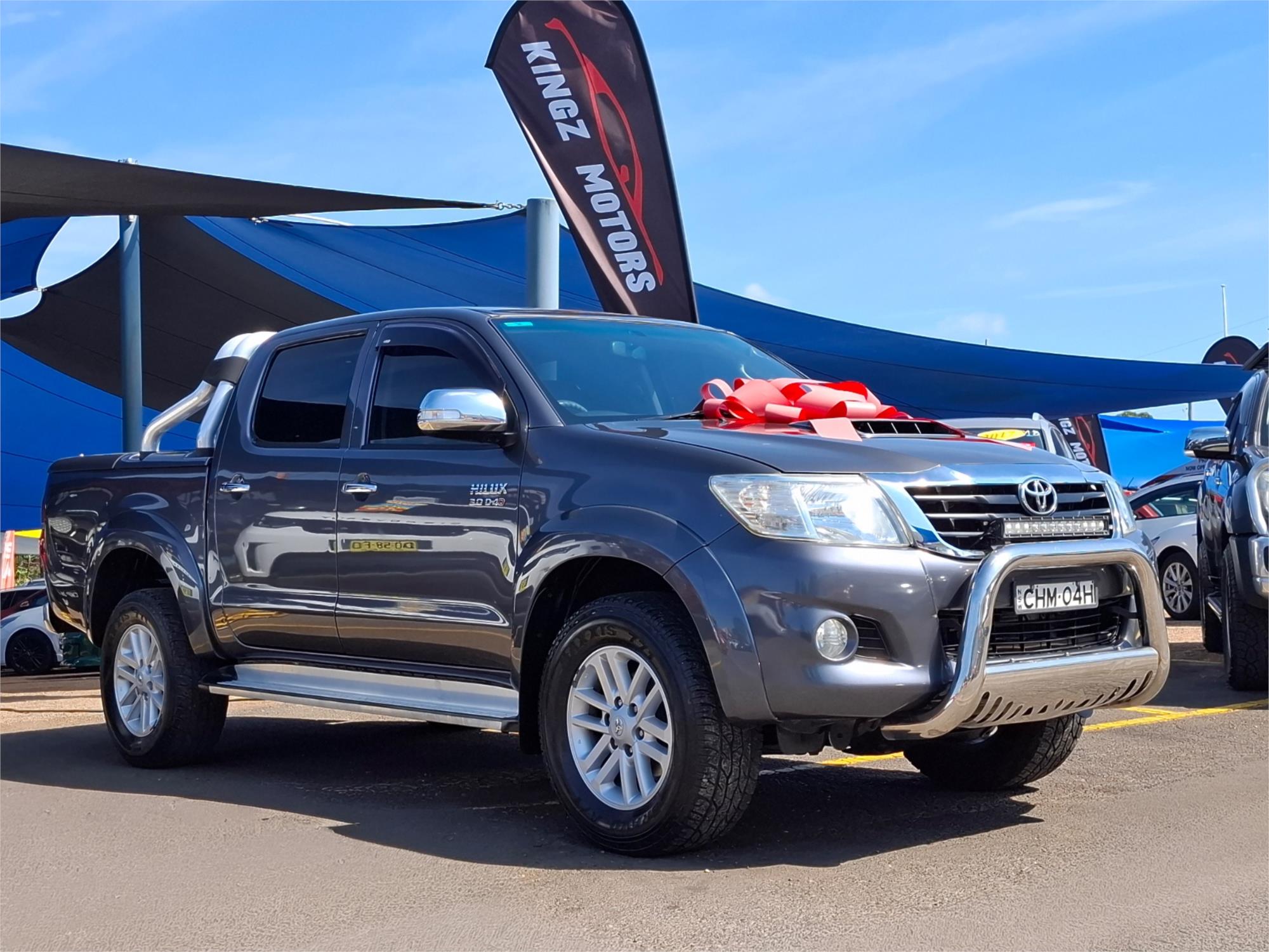 2012 toyota hilux kun26r my12 sr5 (4x4) 4 sp automatic dual cab p/up