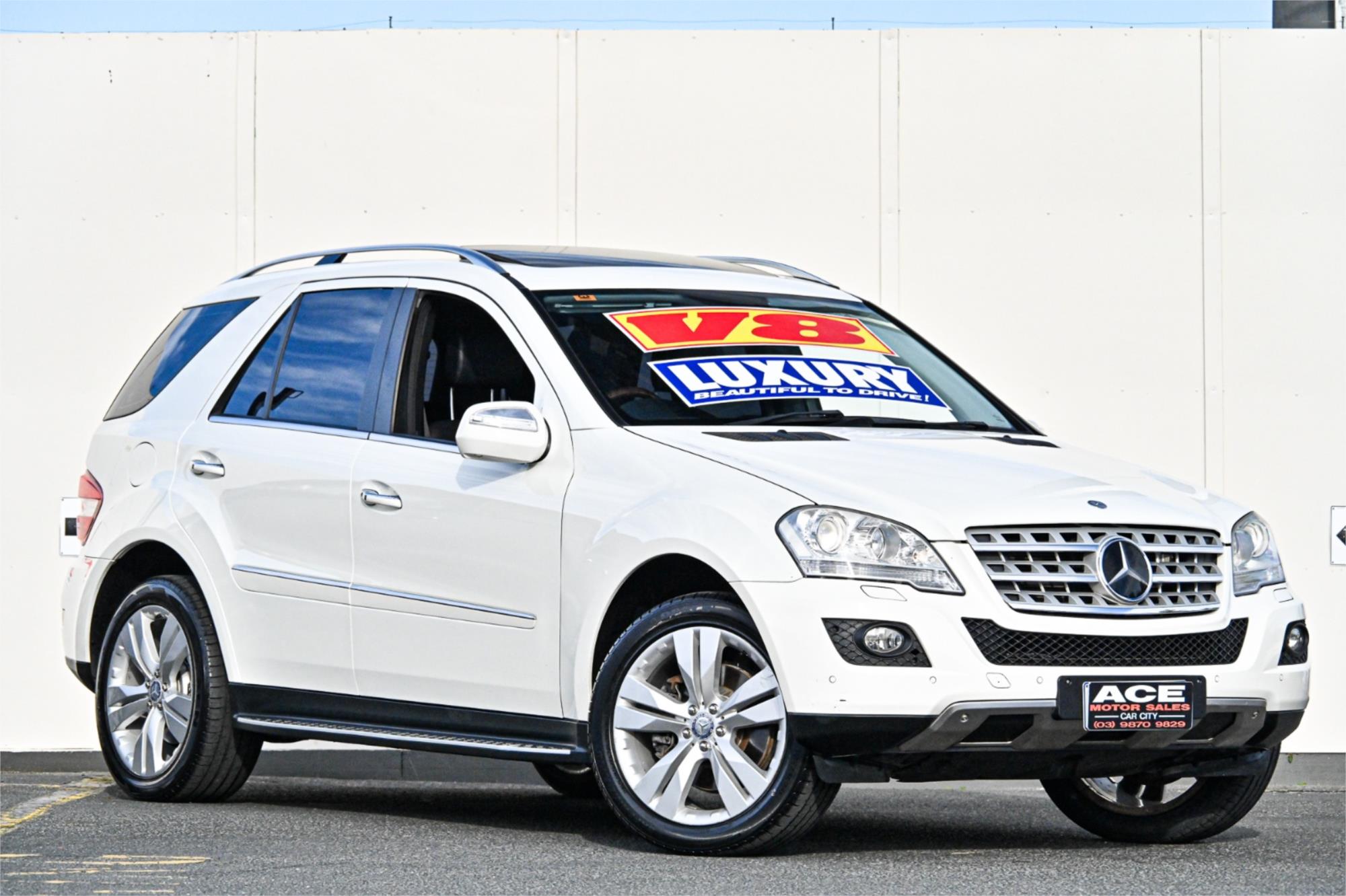 2009 mercedes-benz m-class w164 ml500 sports automatic wagon