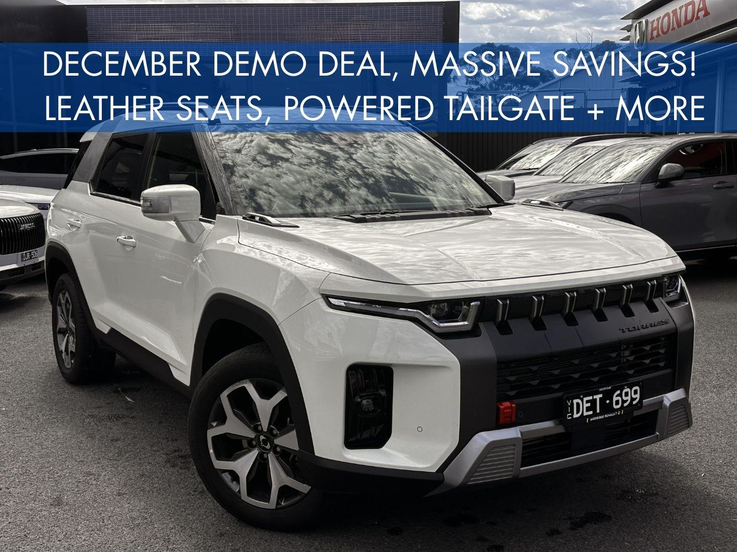 2024 kgm ssangyong torres adventure auto fwd my25 wagon