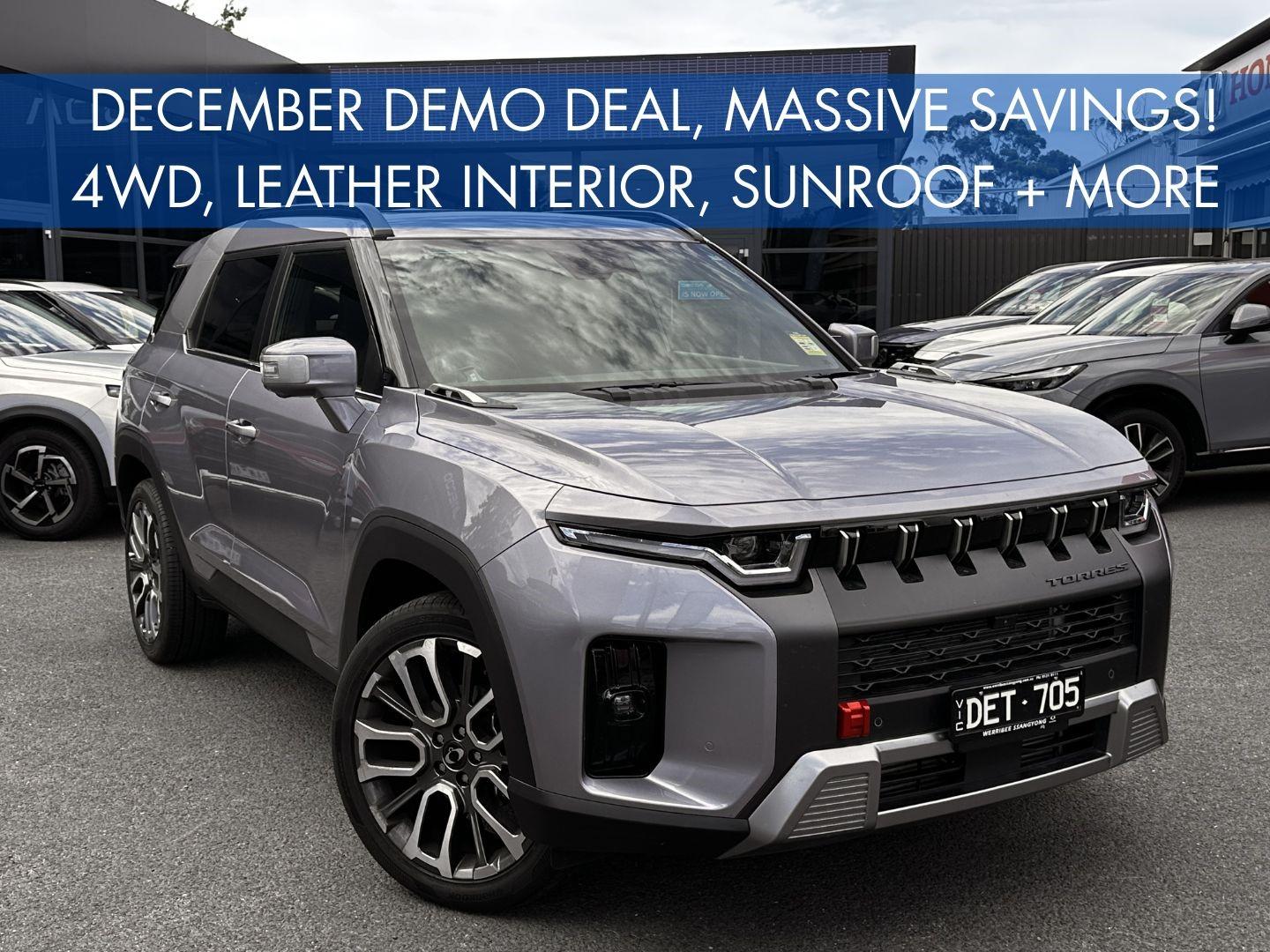 2024 kgm ssangyong torres ultimate auto awd my25 wagon