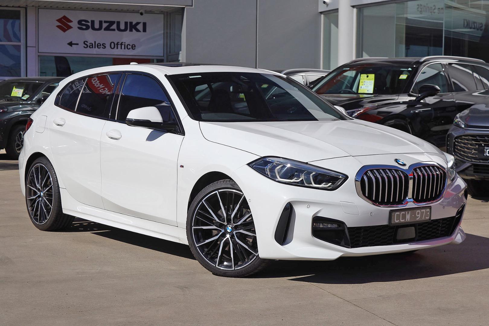 2022 bmw 1 series 118i m sport f40 auto hatchback