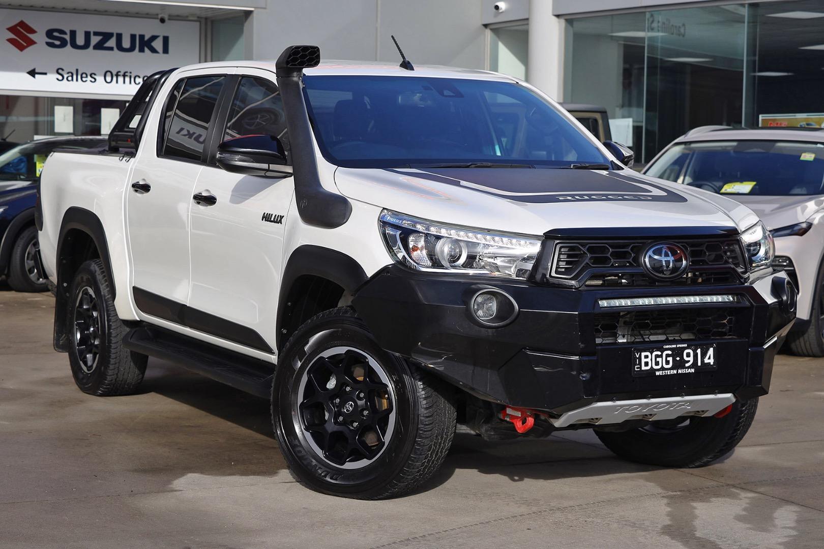 2019 toyota hilux rugged x auto 4x4 double cab utility