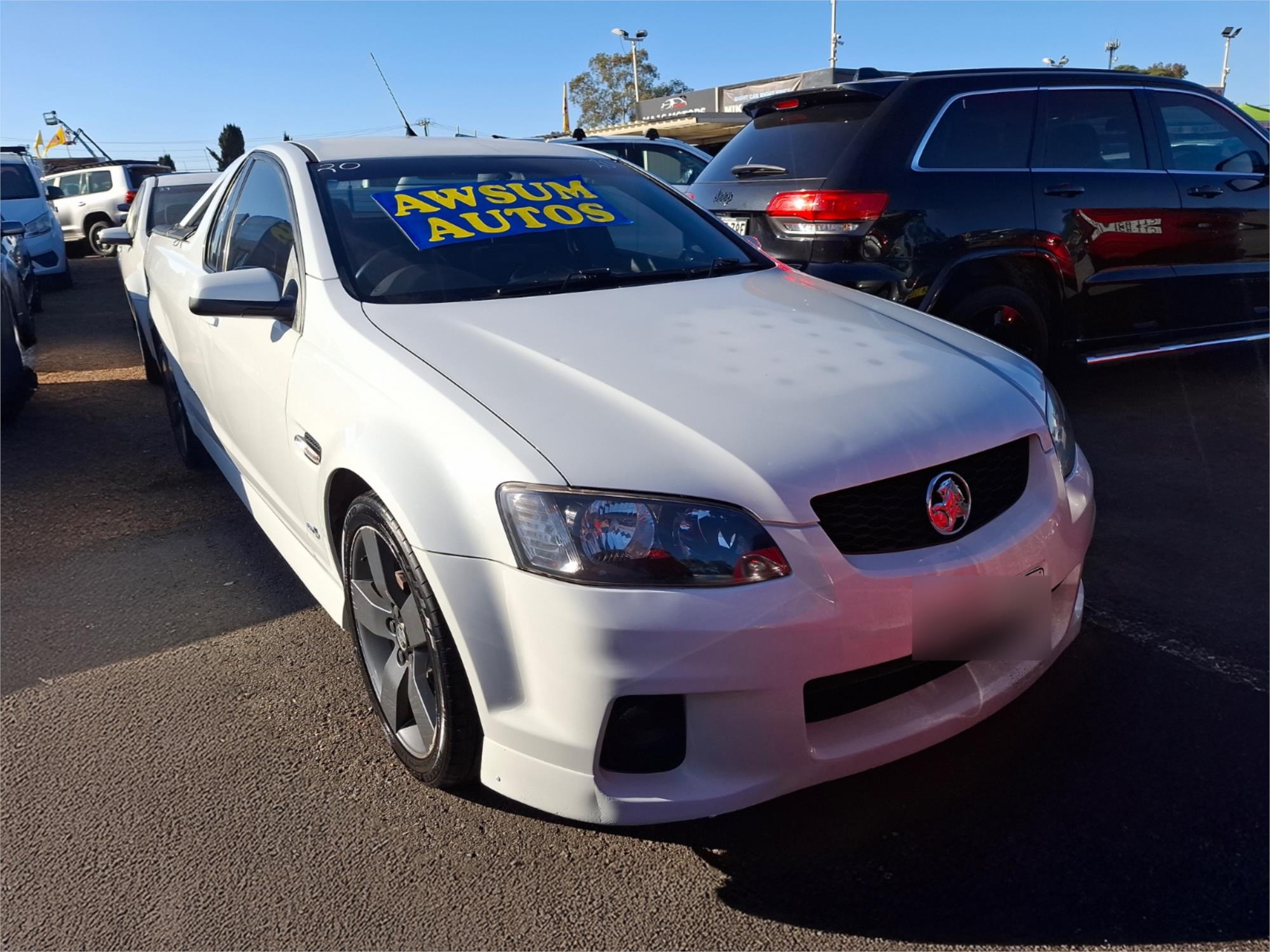 2011 holden ute ve ii sv6 manual utility