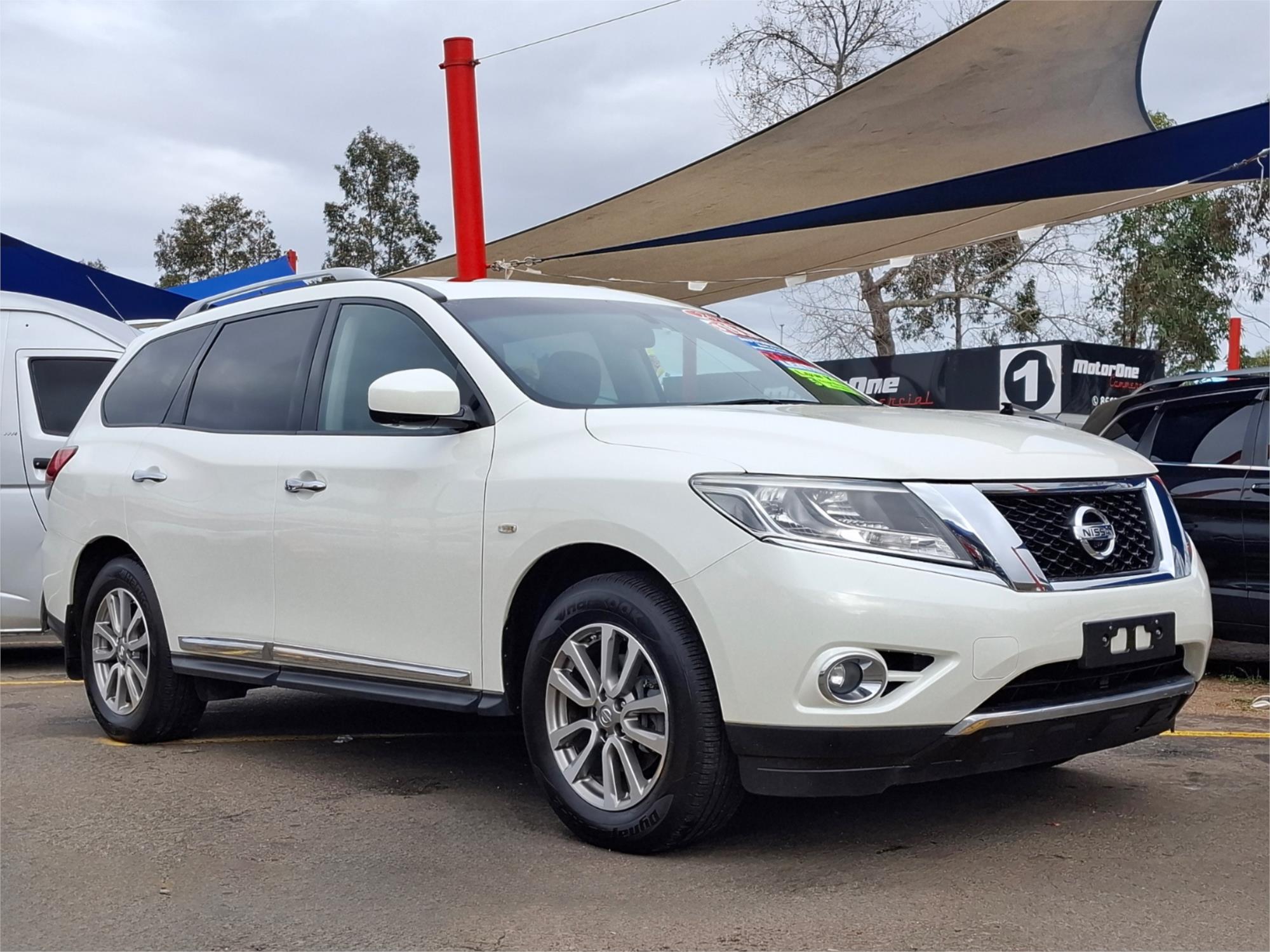2015 nissan pathfinder r52 st-l constantly variable transmission wagon