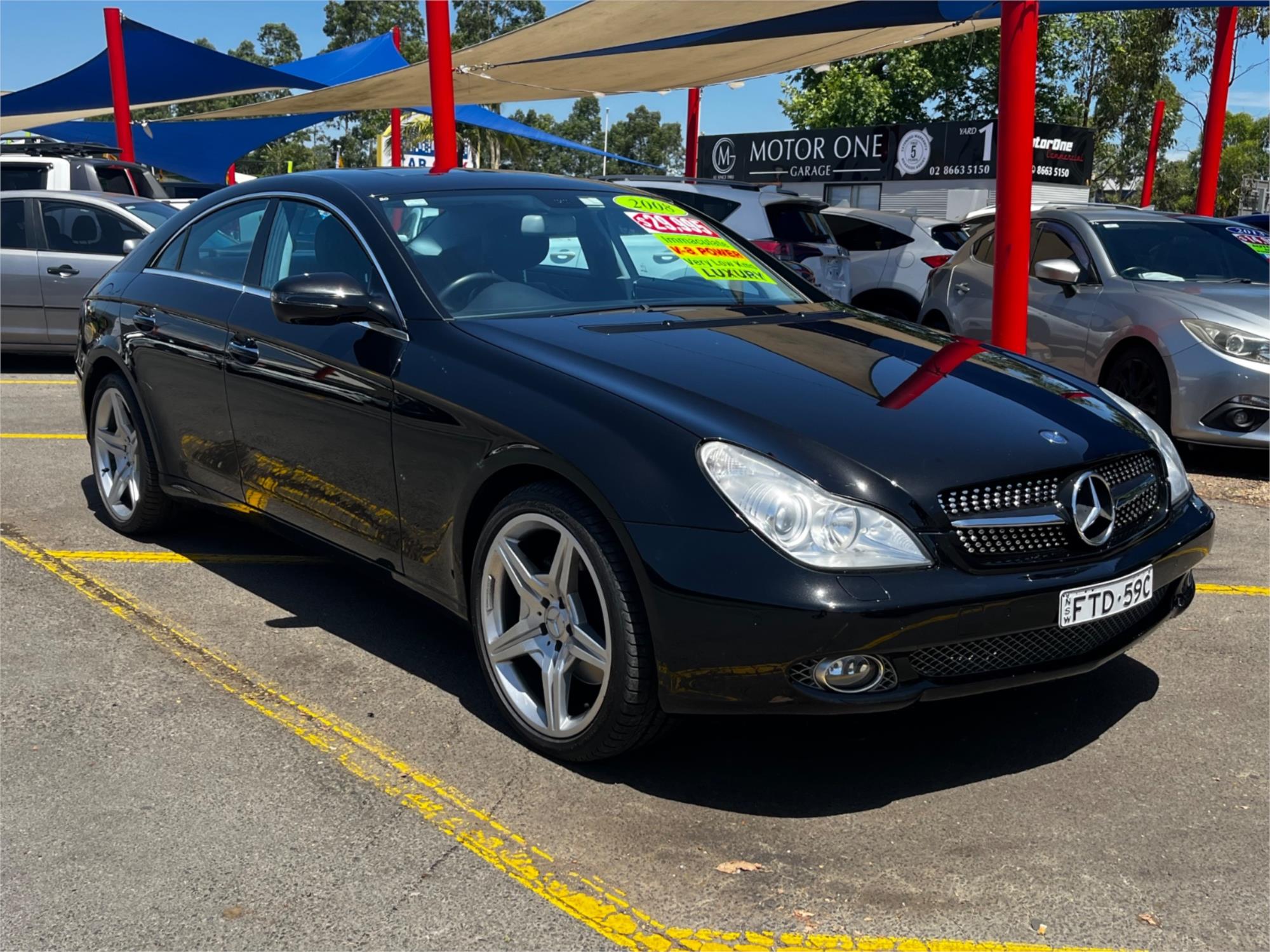 2008 mercedes-benz cls-class c219 cls500 sports automatic sedan