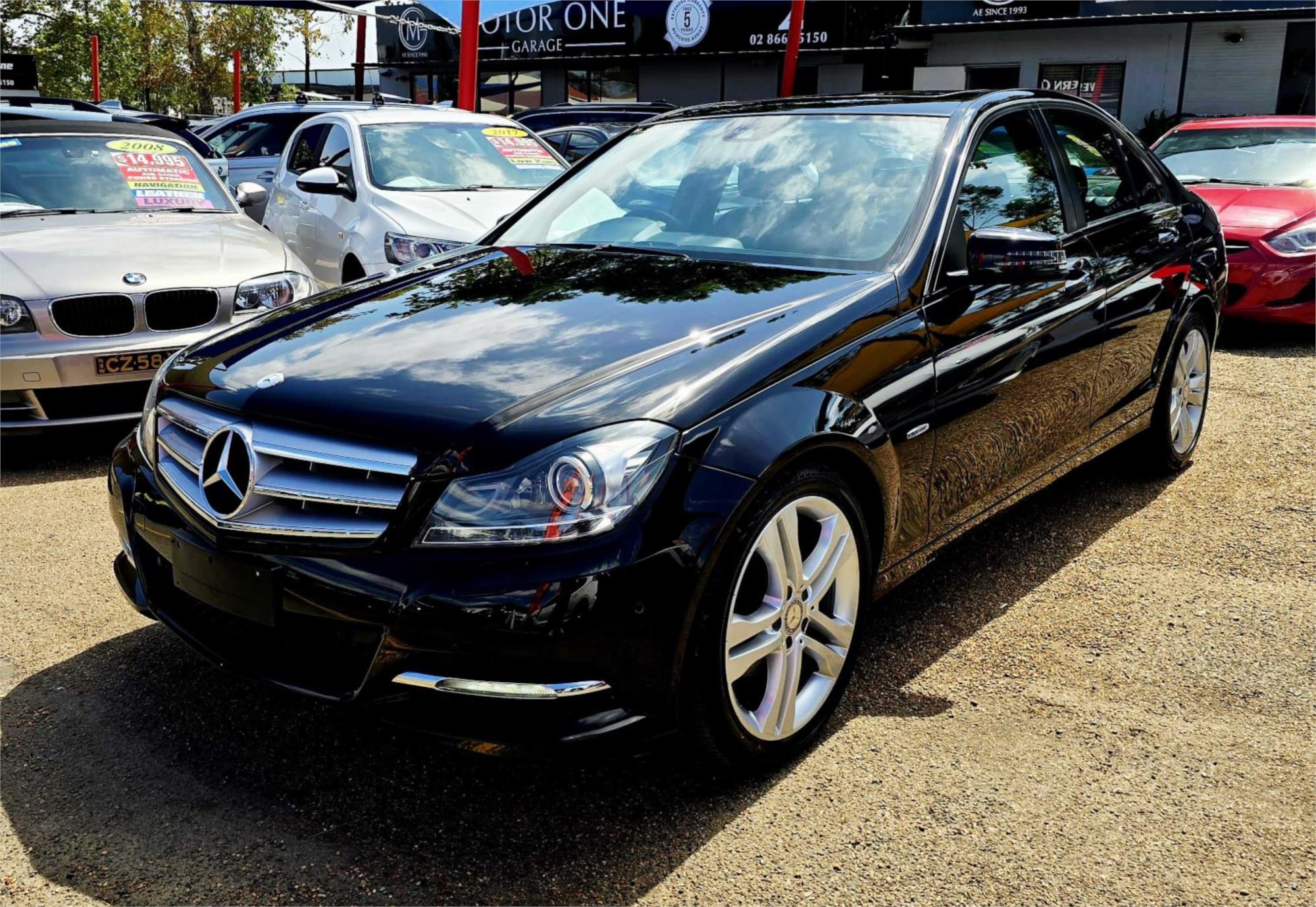 2012 mercedes-benz c-class w204 c200 blueefficiency sports automatic sedan