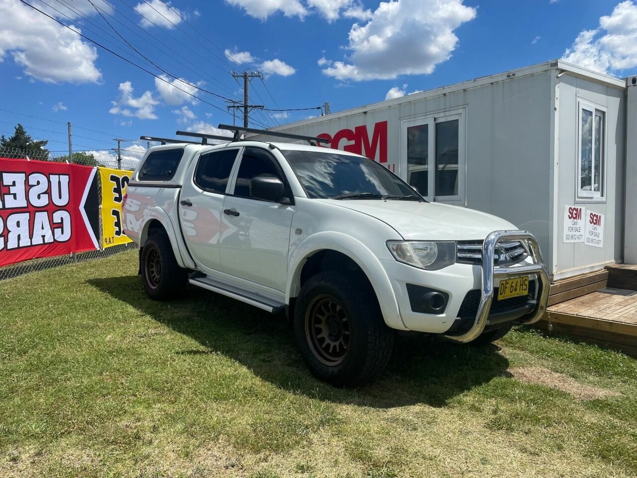 2015 mitsubishi triton glx (4x4) mn my15 automatic double cab utility