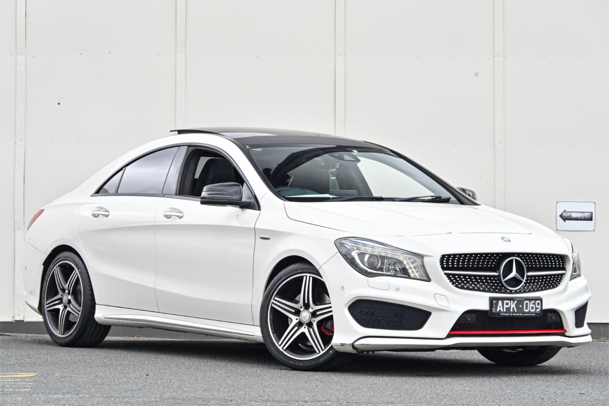 2015 mercedes-benz cla-class c117 cla250 sports automatic dual clutch coupe