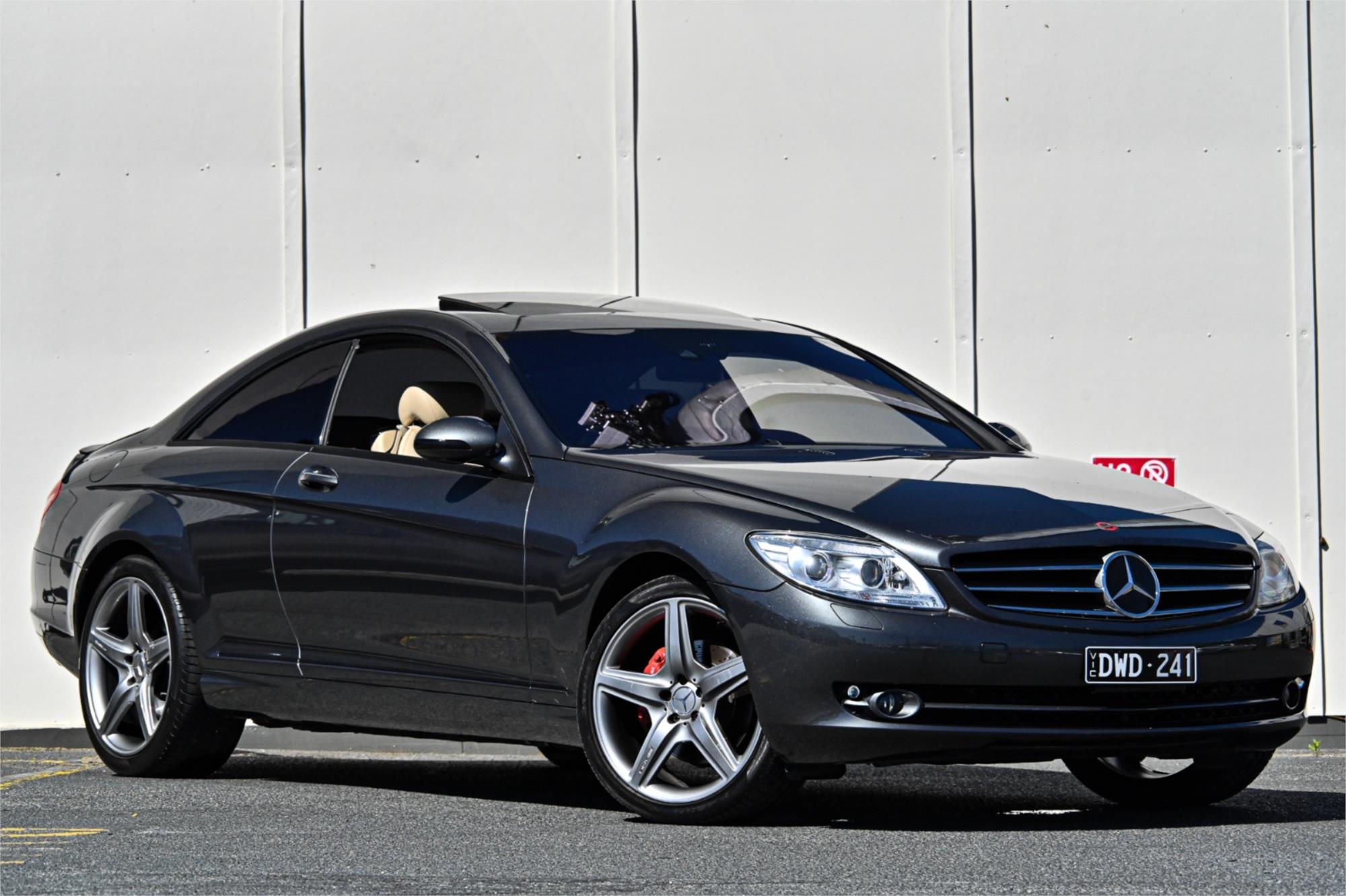 2008 mercedes-benz cl-class c216 cl500 sports automatic coupe