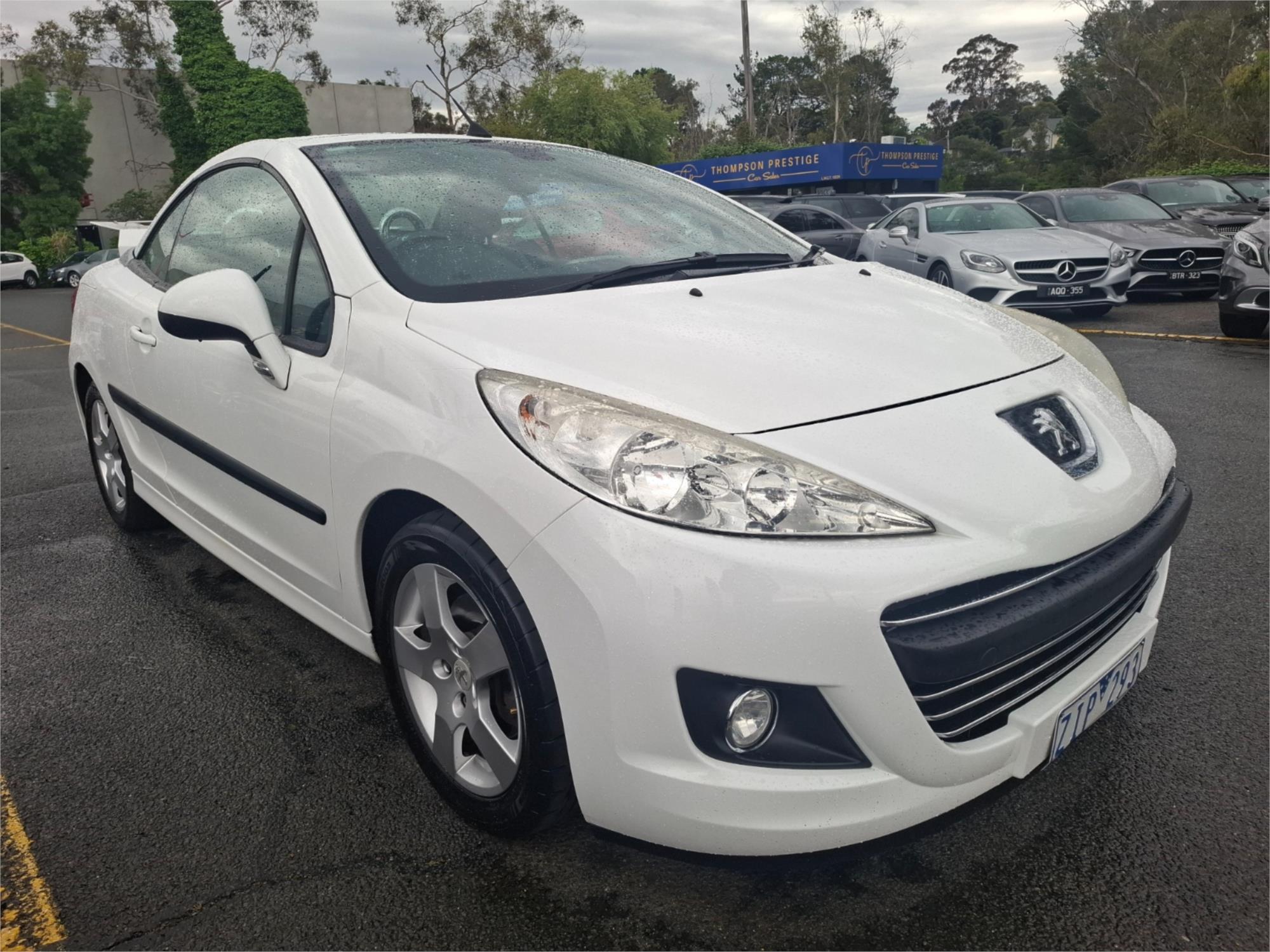 2012 peugeot 207 a7 series ii cc sports automatic cabriolet