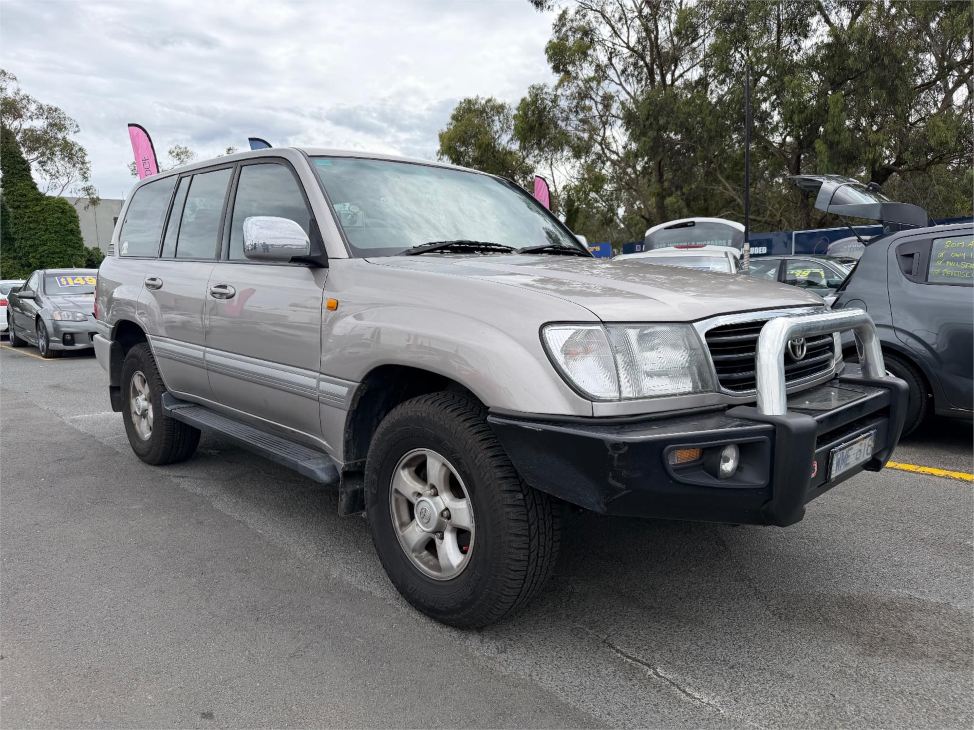 2002 toyota landcruiser hdj100r gxv automatic wagon