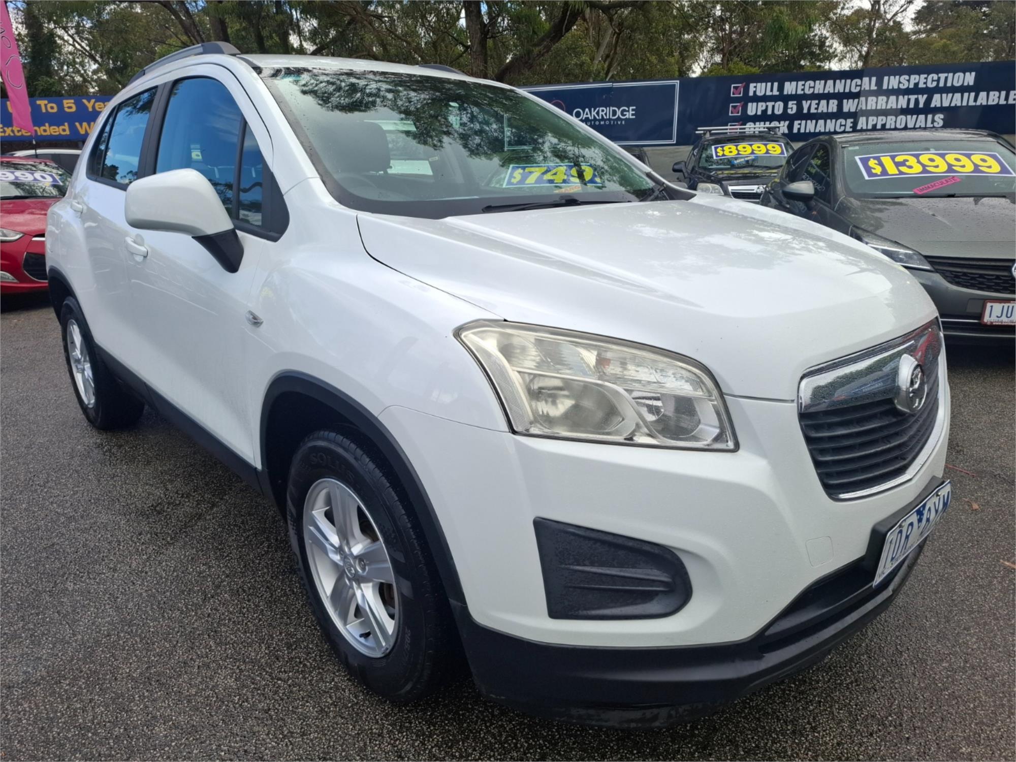 2014 holden trax tj ls manual wagon