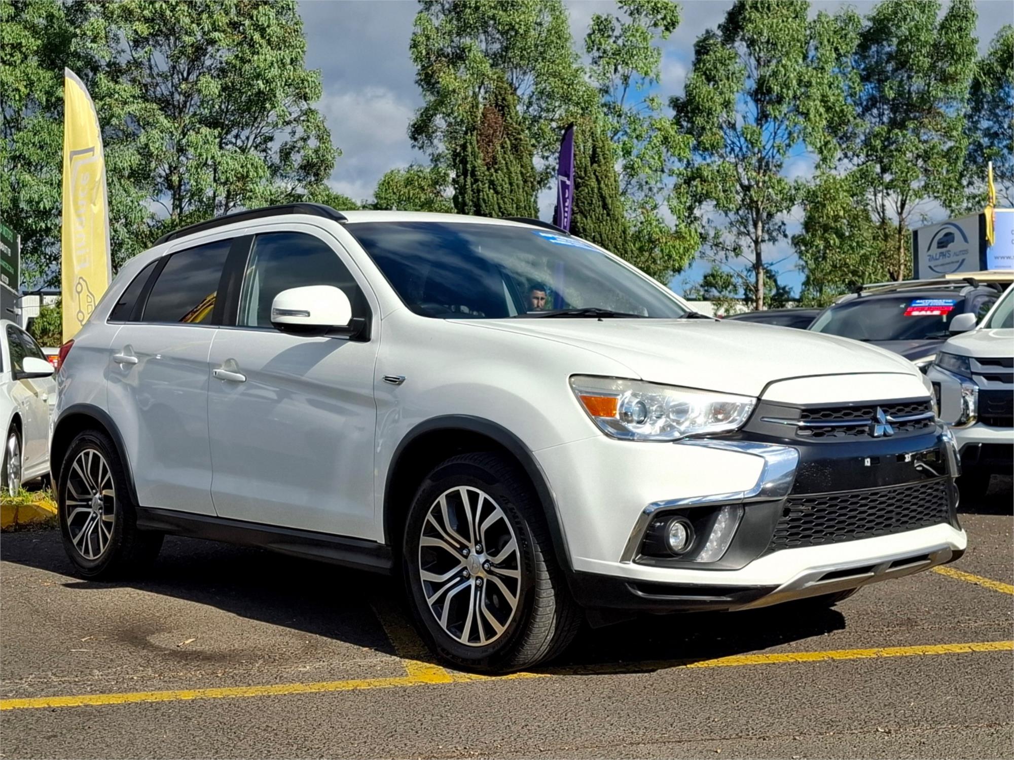 2017 mitsubishi asx xc my18 ls (2wd) continuous variable 4d wagon