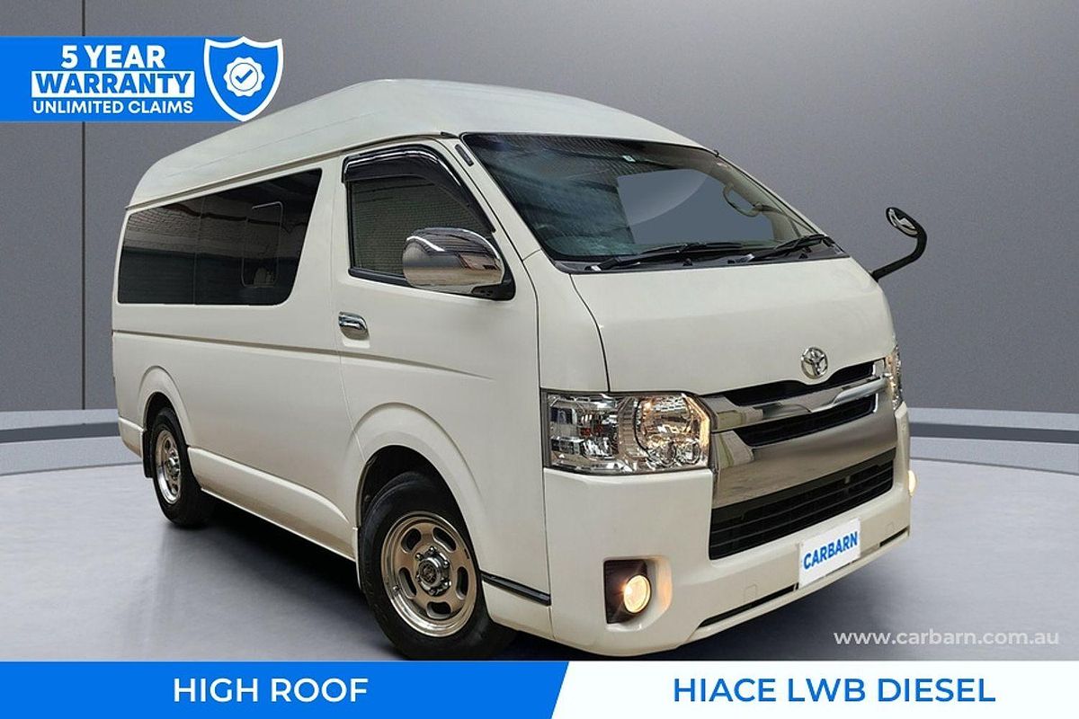 2014 toyota hiace lwb manual my14 van