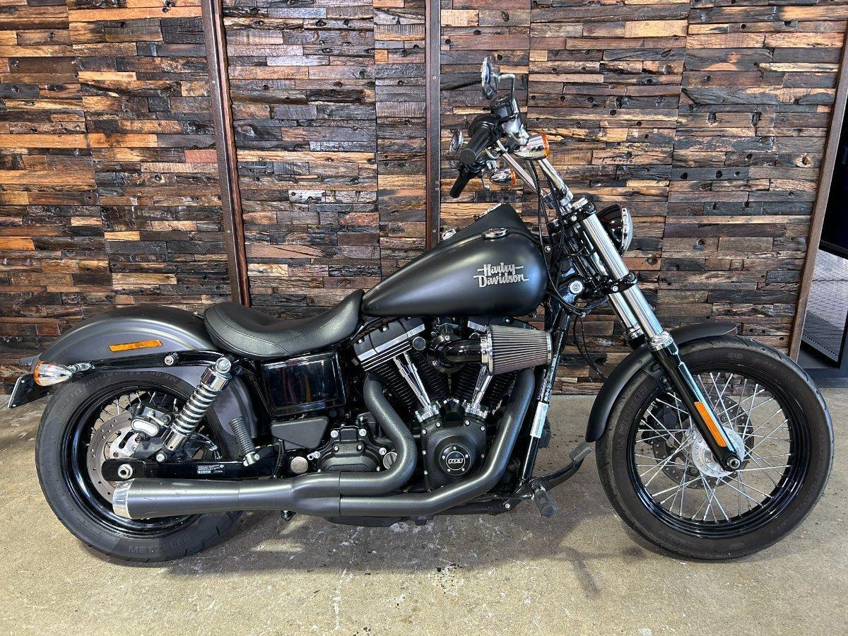 2016 harley-davidson dyna street bob 103 (fxdb 103) cruiser