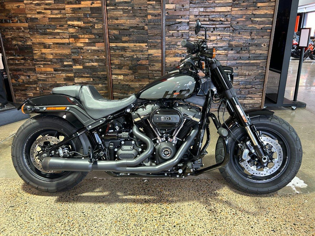 2022 harley-davidson fat bob 114 (fxfbs) cruiser