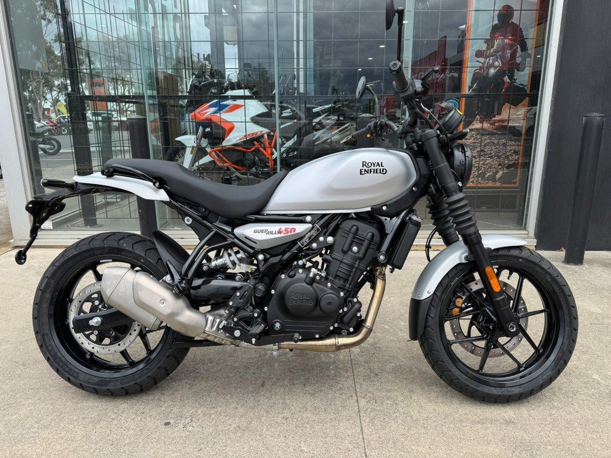 2025 royal enfield guerrilla 450 road