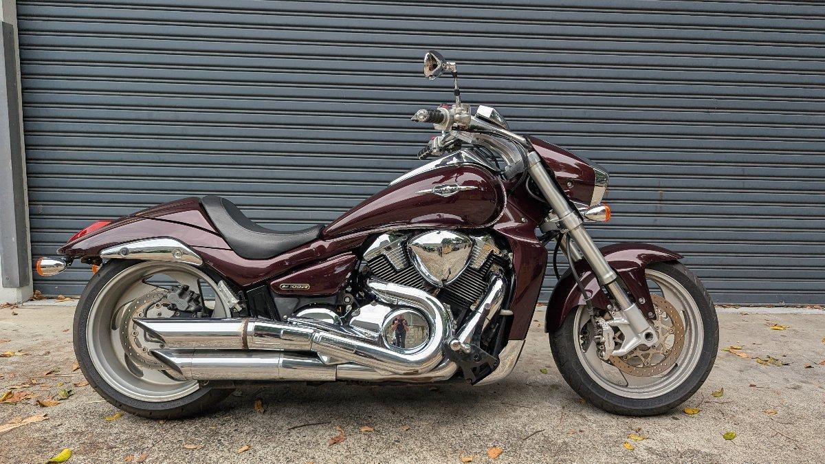 2009 suzuki boulevard m109r (vzr1800) cruiser
